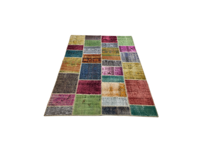 Patchwork Carpet 170 X 240 cm - Alfombras de Estambul -  Patchwork - Alfombras de Estambul