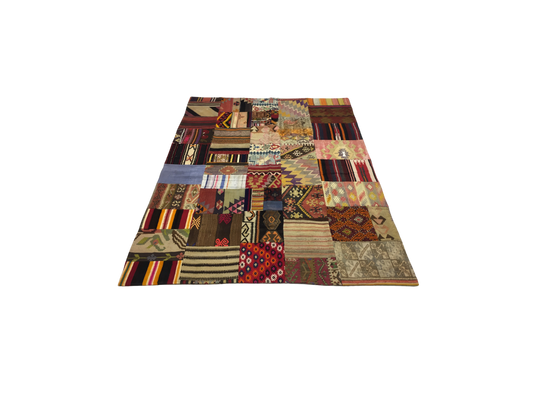 Patchwork Carpet 238 X 184 cm - Alfombras de Estambul -  Patchwork - Alfombras de Estambul
