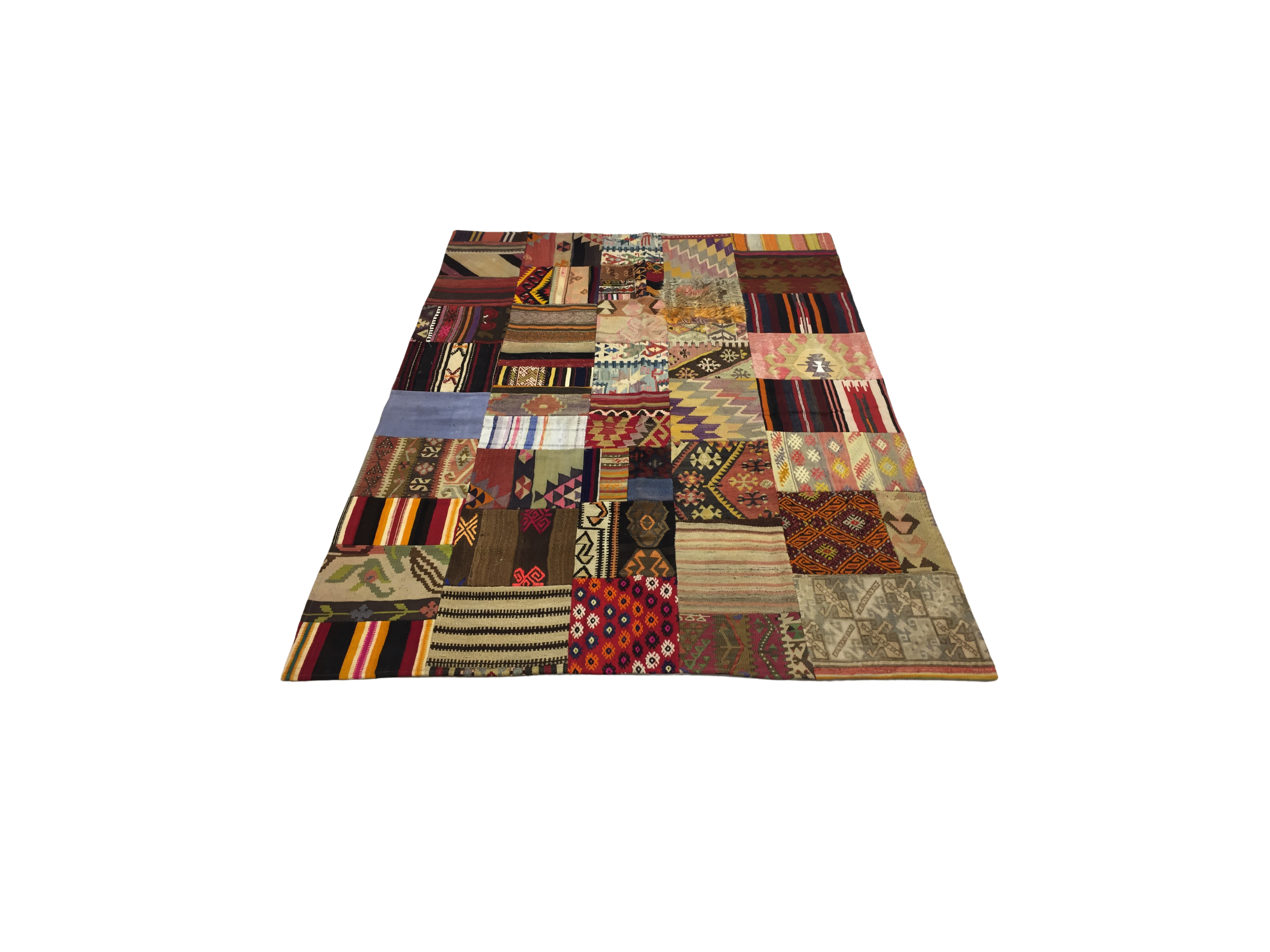 Patchwork Carpet 238 X 184 cm - Alfombras de Estambul -  Patchwork - Alfombras de Estambul