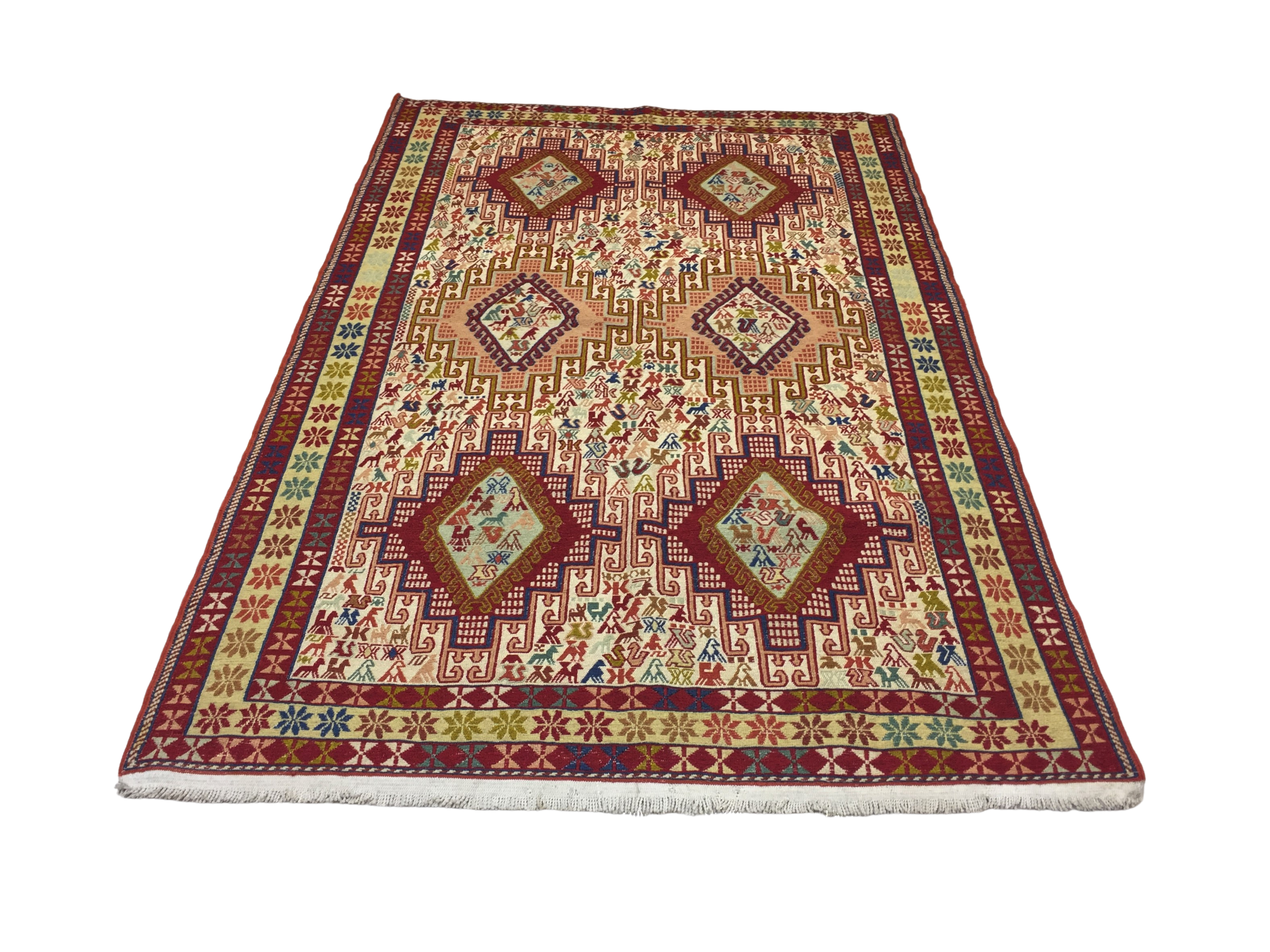 Shahsavan 125 X 200 cm - Alfombras de Estambul -  Turkish Rahrah - Alfombras de Estambul