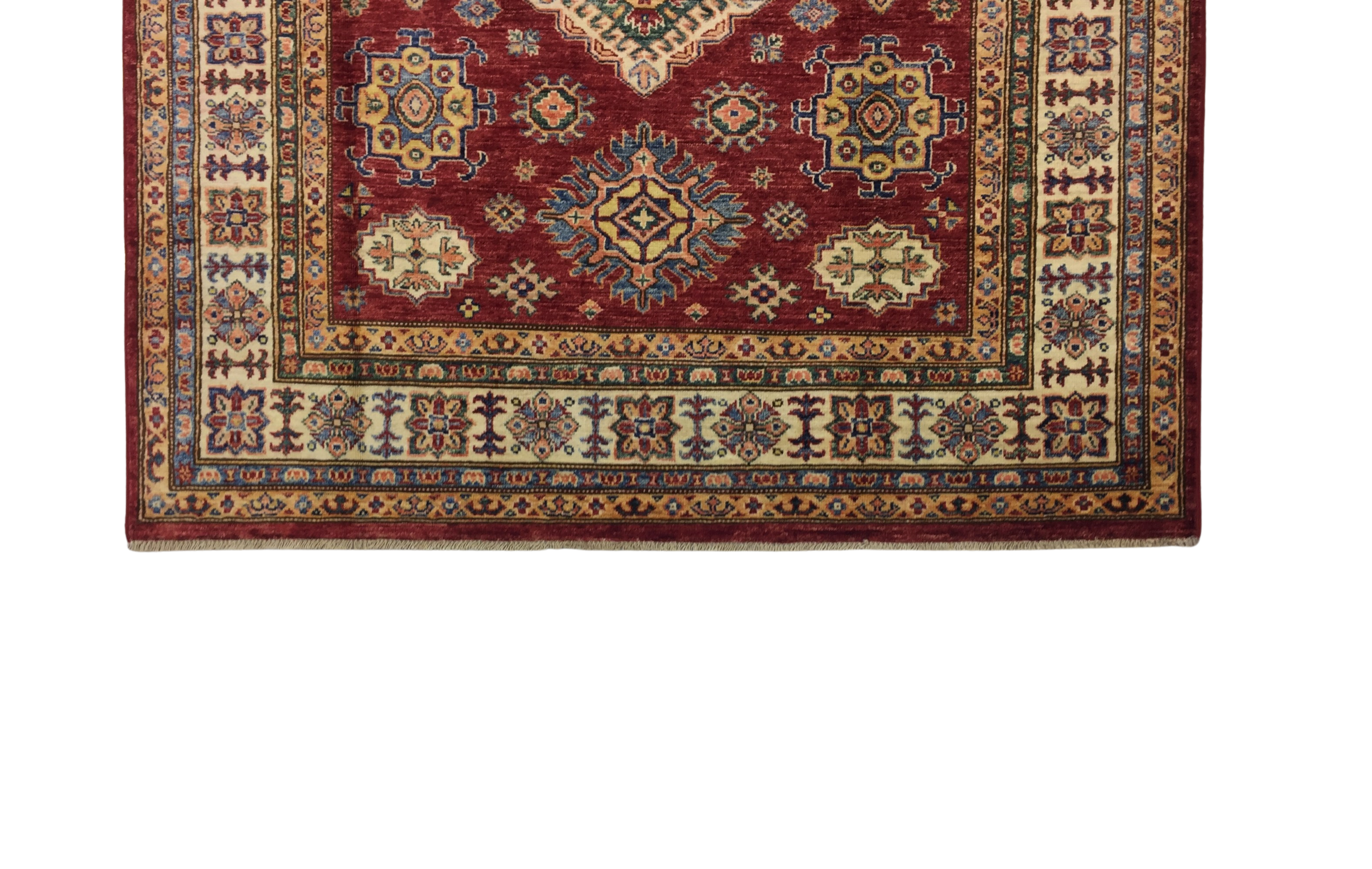 Şirvan Bicolor Carpet 197 X 150 cm - Alfombras de Estambul -  Turkish Carpets - Alfombras de Estambul