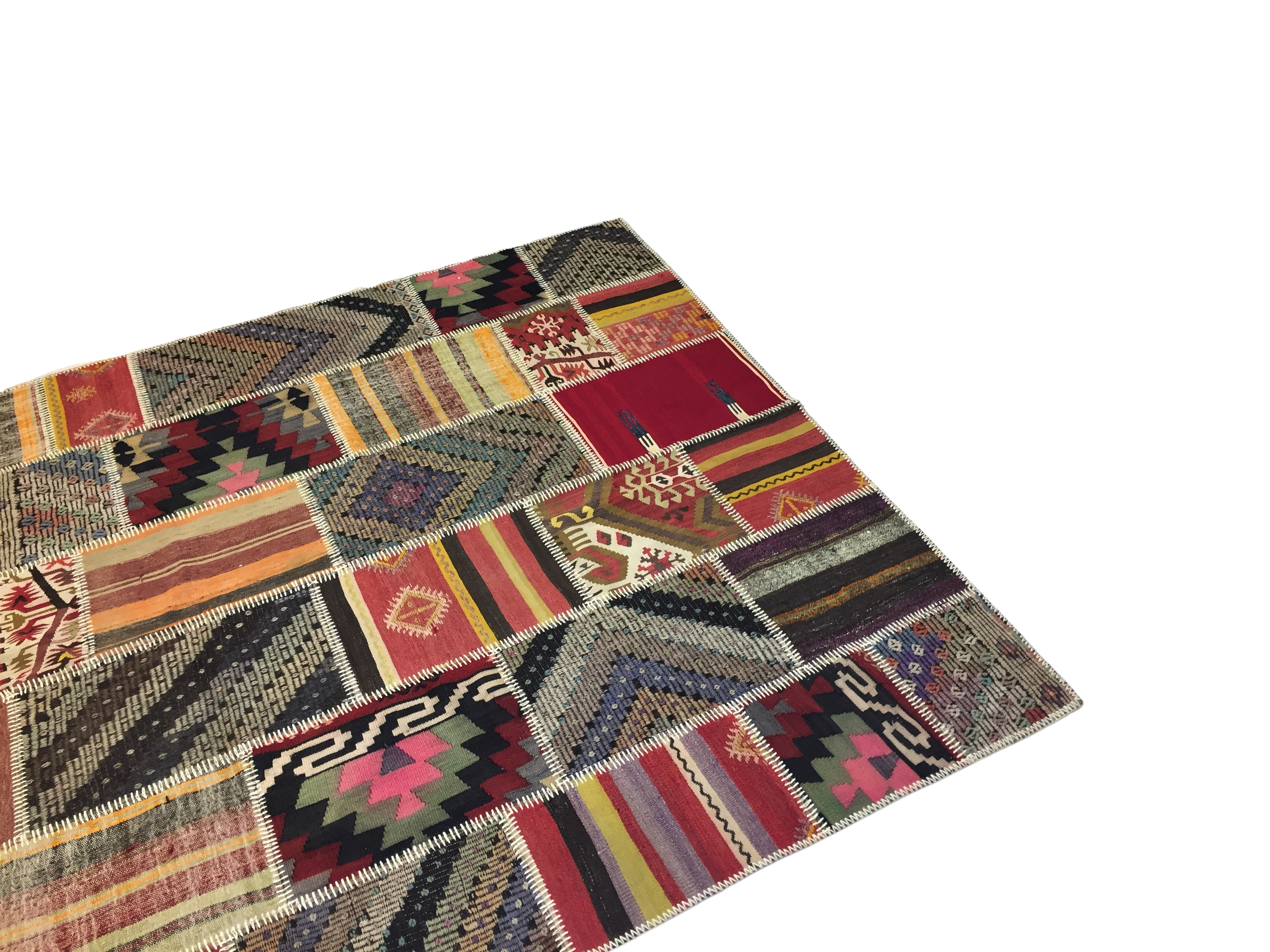Patchwork Carpet 200 X 300 cm - Alfombras de Estambul -  Turkish Carpets - Alfombras de Estambul