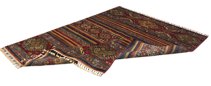 Şirvan Bicolor Carpet 196 X 152 cm - Alfombras de Estambul -  Turkish Carpets - Alfombras de Estambul