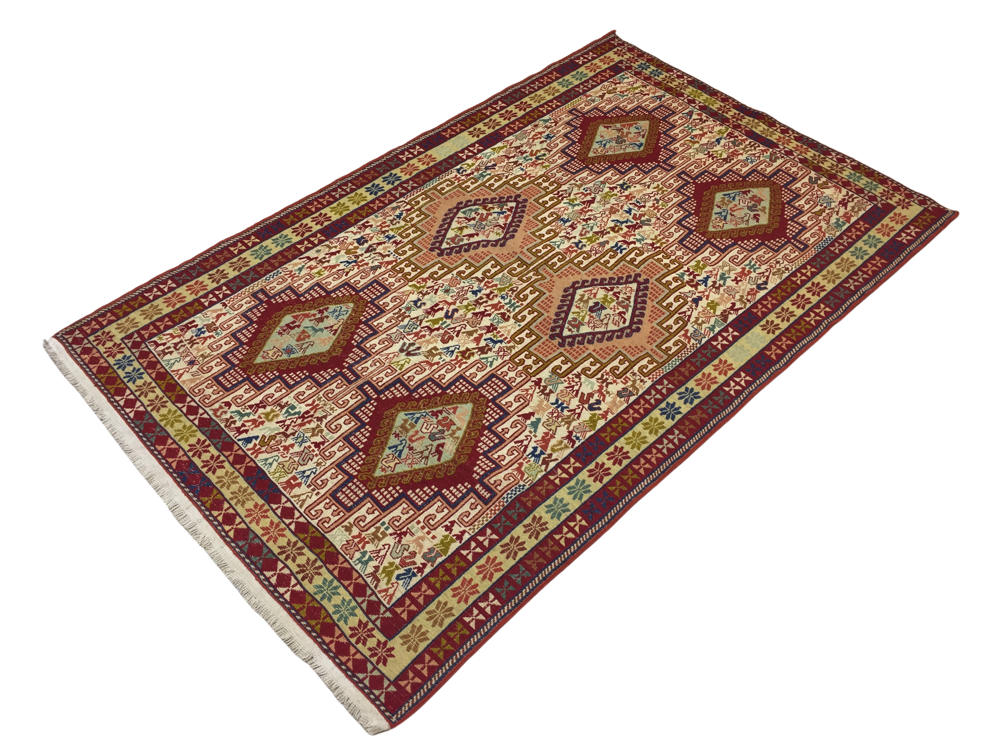 Shahsavan 125 X 200 cm - Alfombras de Estambul -  Turkish Rahrah - Alfombras de Estambul