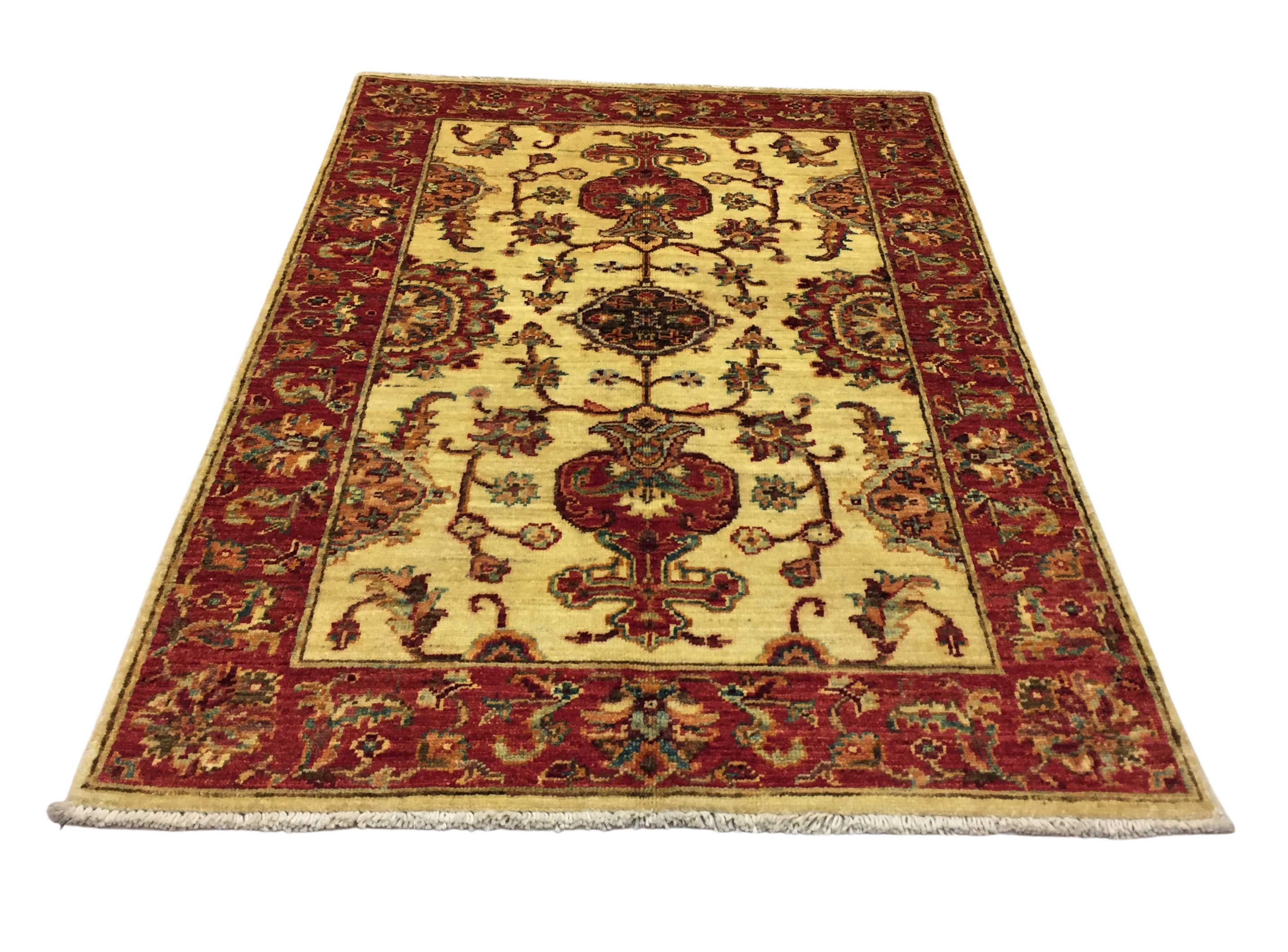 Uşak Bicolor Carpet 117 X 80 cm - Alfombras de Estambul -  Turkish Carpets - Alfombras de Estambul