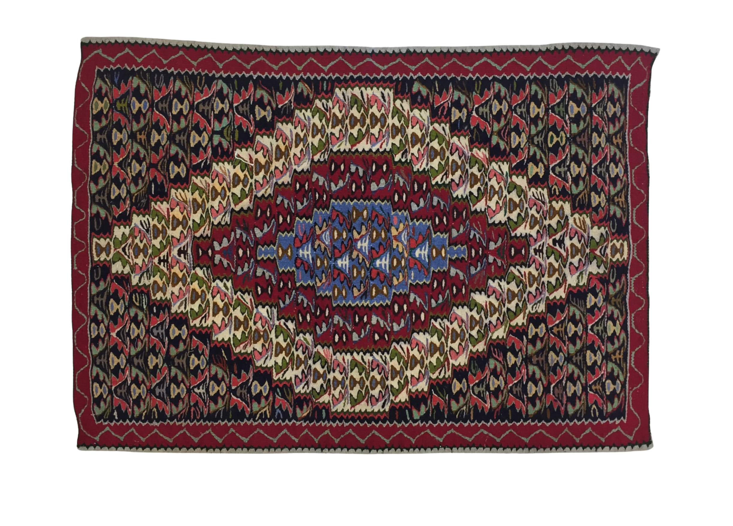 Kilim 104 X 72 cm - Alfombras de Estambul -  Turkish Kilims - Alfombras de Estambul
