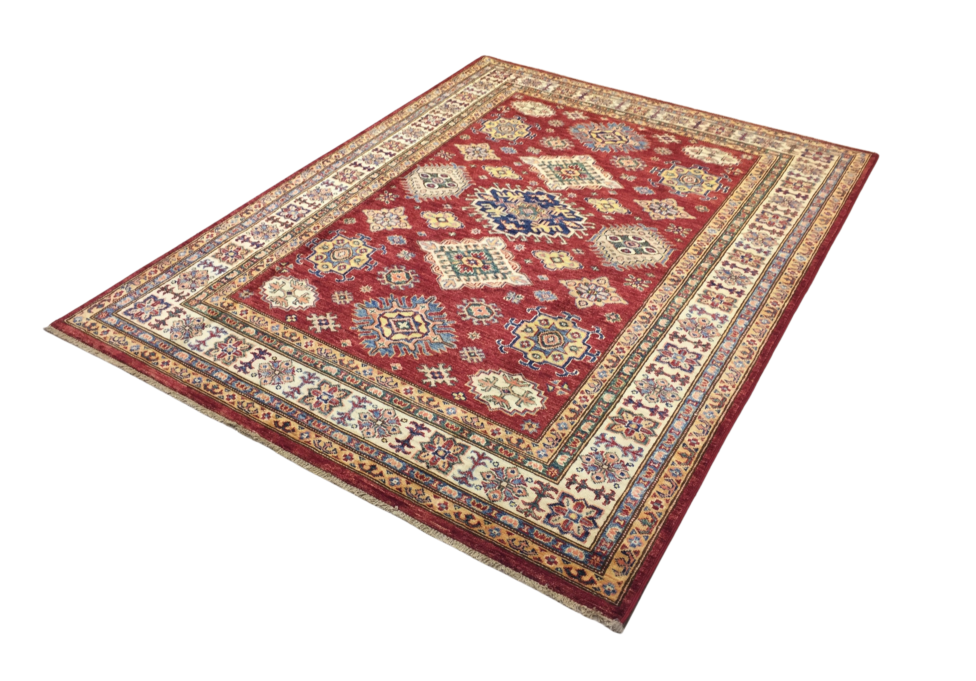 Şirvan Bicolor Carpet 197 X 150 cm - Alfombras de Estambul -  Turkish Carpets - Alfombras de Estambul