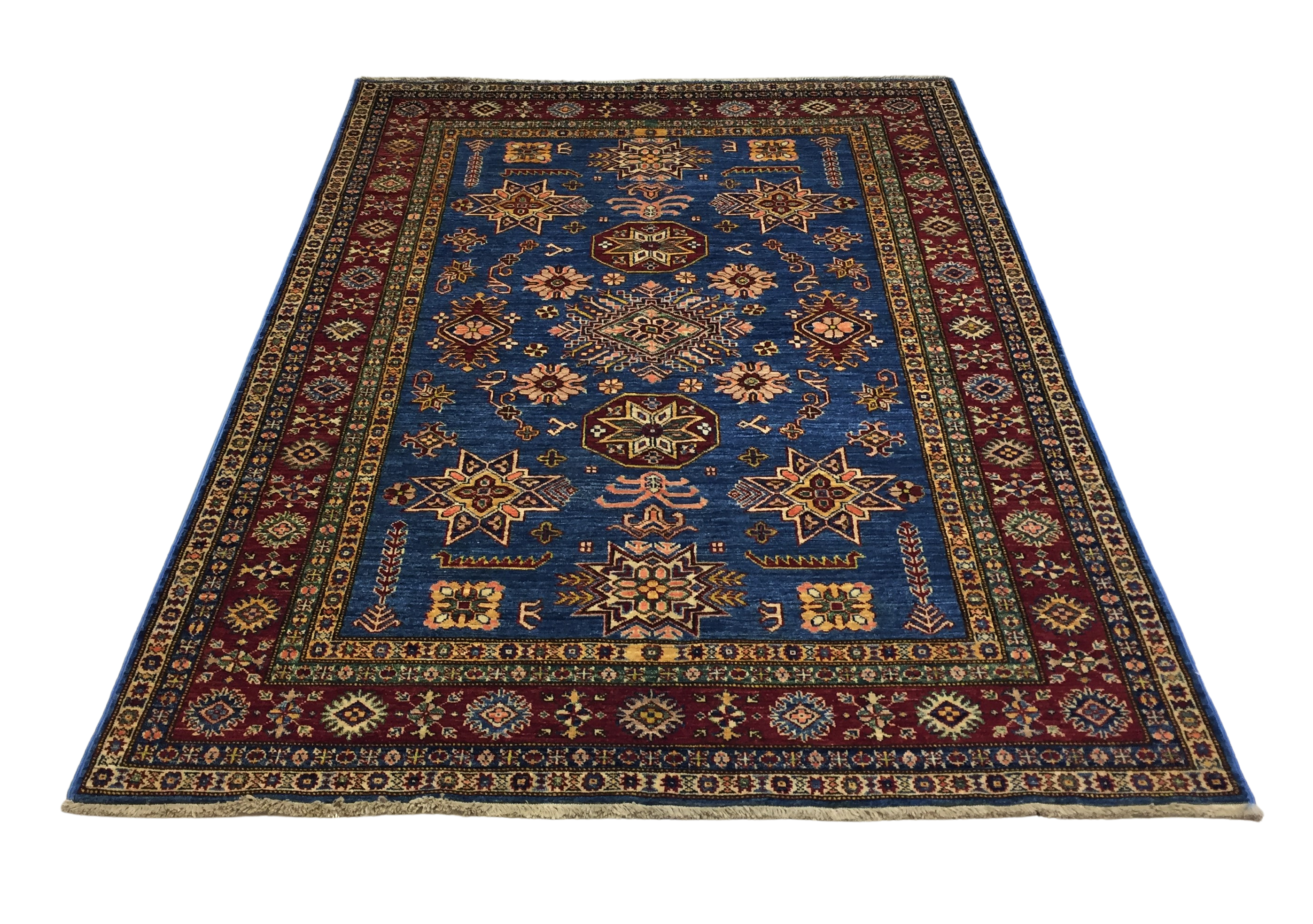Şirvan Bicolor Carpet 208 X 146 cm - Alfombras de Estambul -  Turkish Carpets - Alfombras de Estambul