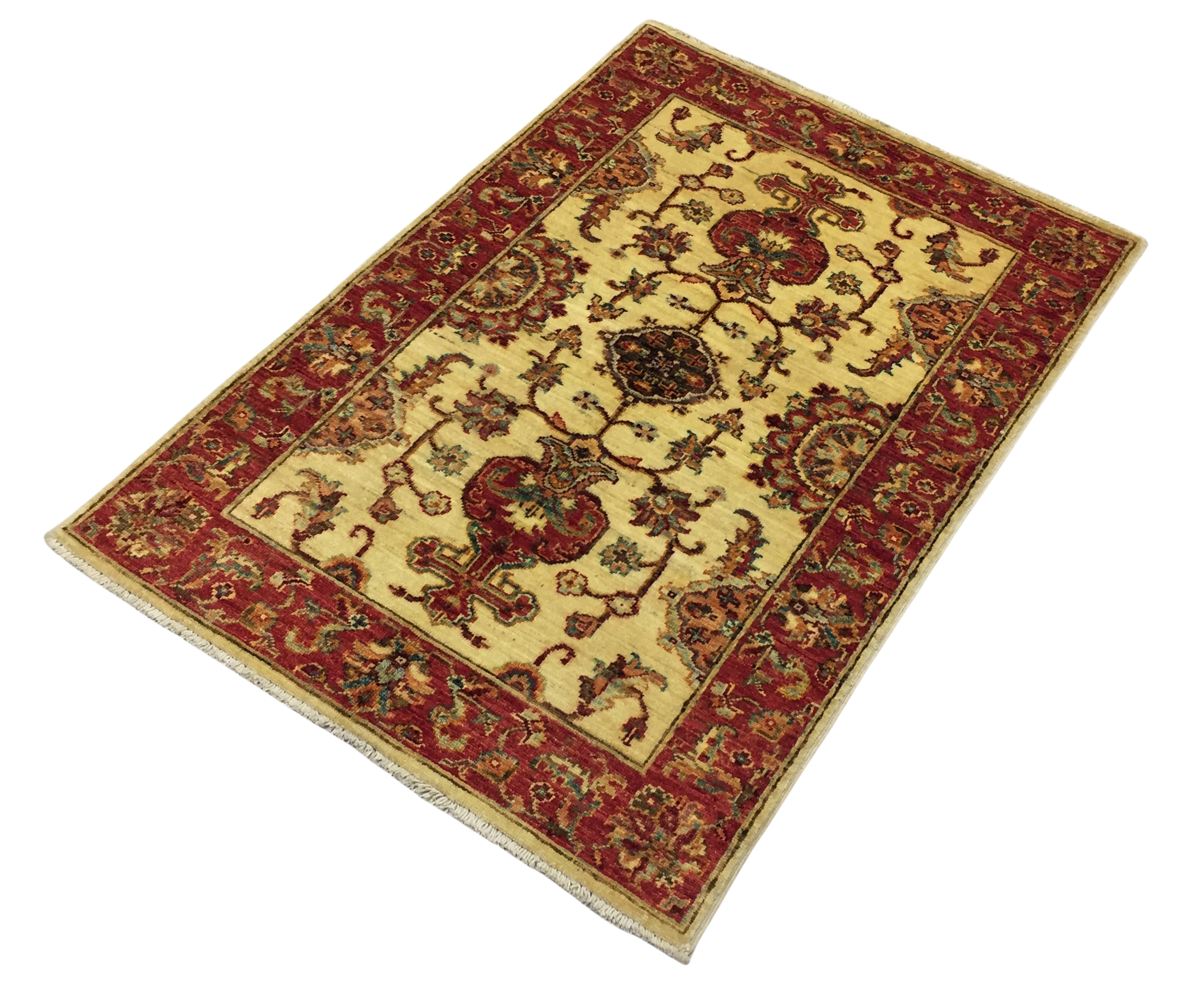 Uşak Bicolor Carpet 117 X 80 cm - Alfombras de Estambul -  Turkish Carpets - Alfombras de Estambul