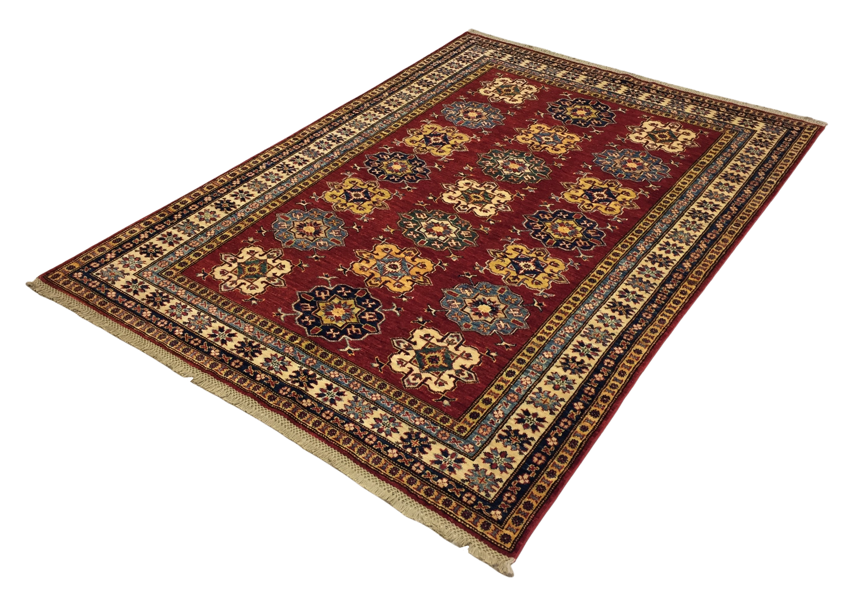 Şirvan Bicolor Carpet 207 X 147 cm - Alfombras de Estambul -  Turkish Carpets - Alfombras de Estambul