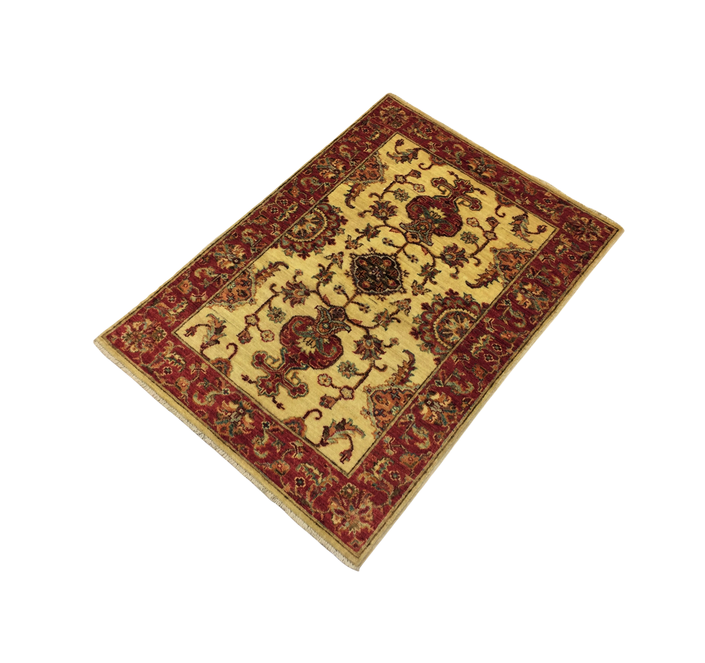 Uşak Bicolor Carpet 115 X 82 cm - Alfombras de Estambul -  Turkish Carpets - Alfombras de Estambul