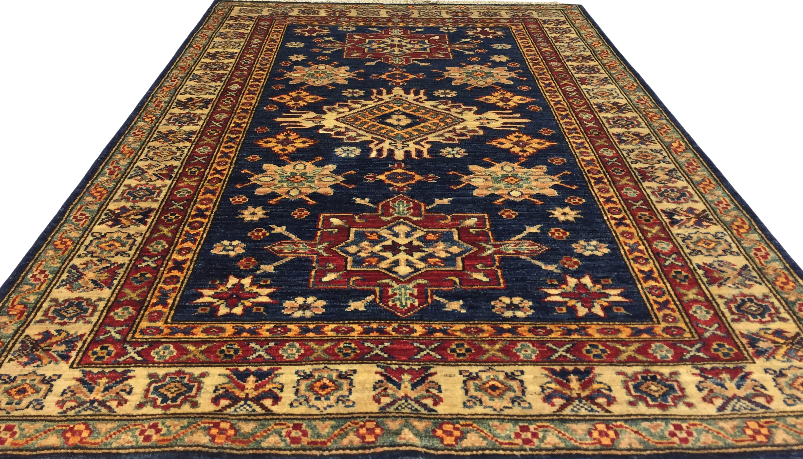 Şirvan Bicolor Carpet 146 X 99 cm - Alfombras de Estambul -  Turkish Carpets - Alfombras de Estambul