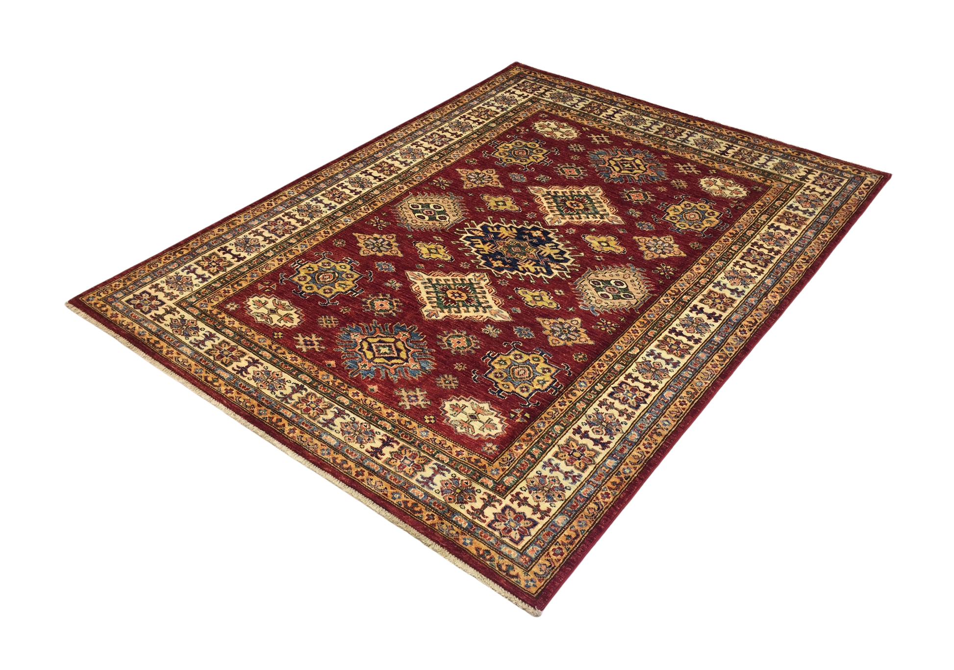 Şirvan Bicolor Carpet 197 X 150 cm - Alfombras de Estambul -  Turkish Carpets - Alfombras de Estambul