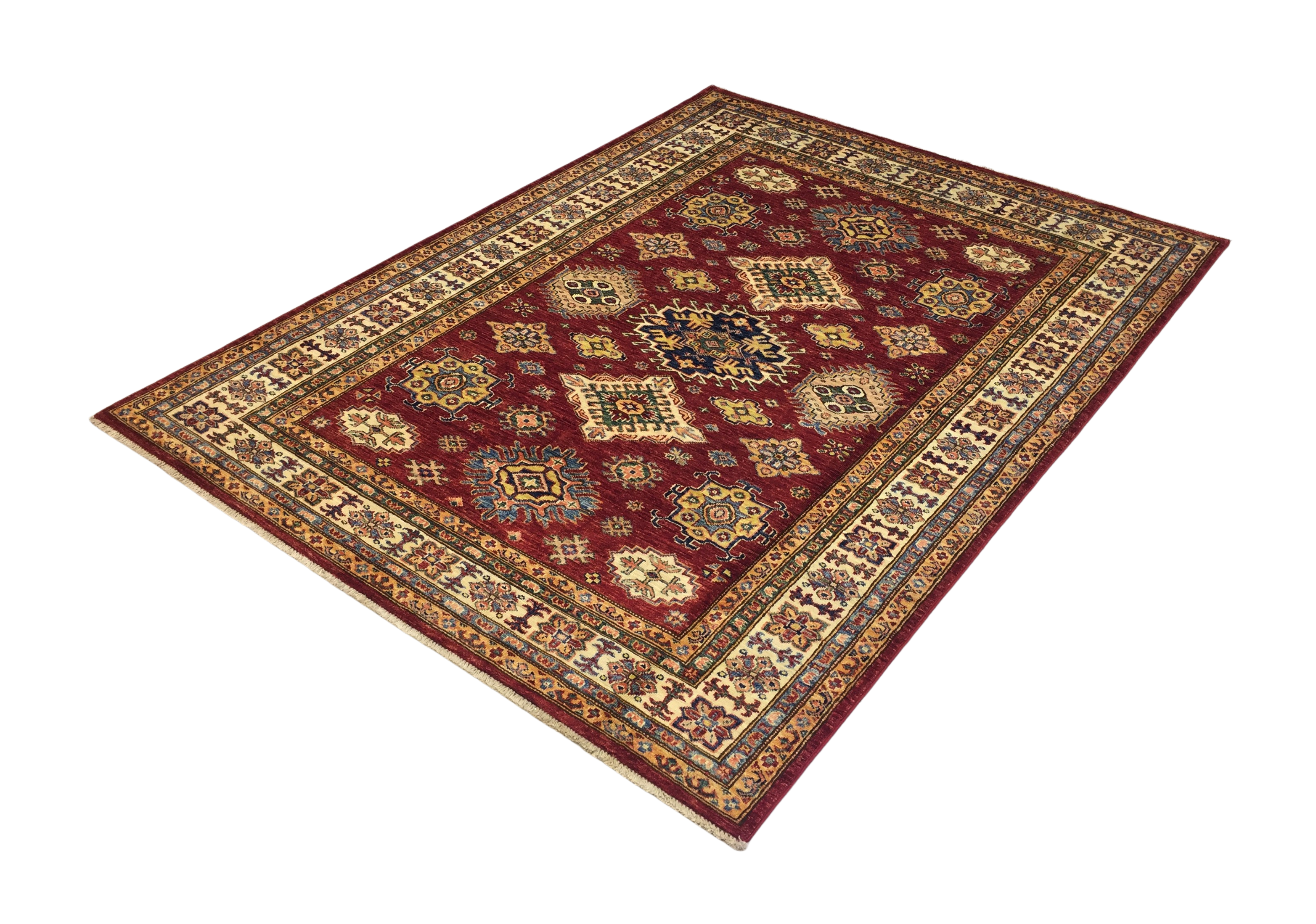 Şirvan Bicolor Carpet 197 X 150 cm - Alfombras de Estambul -  Turkish Carpets - Alfombras de Estambul