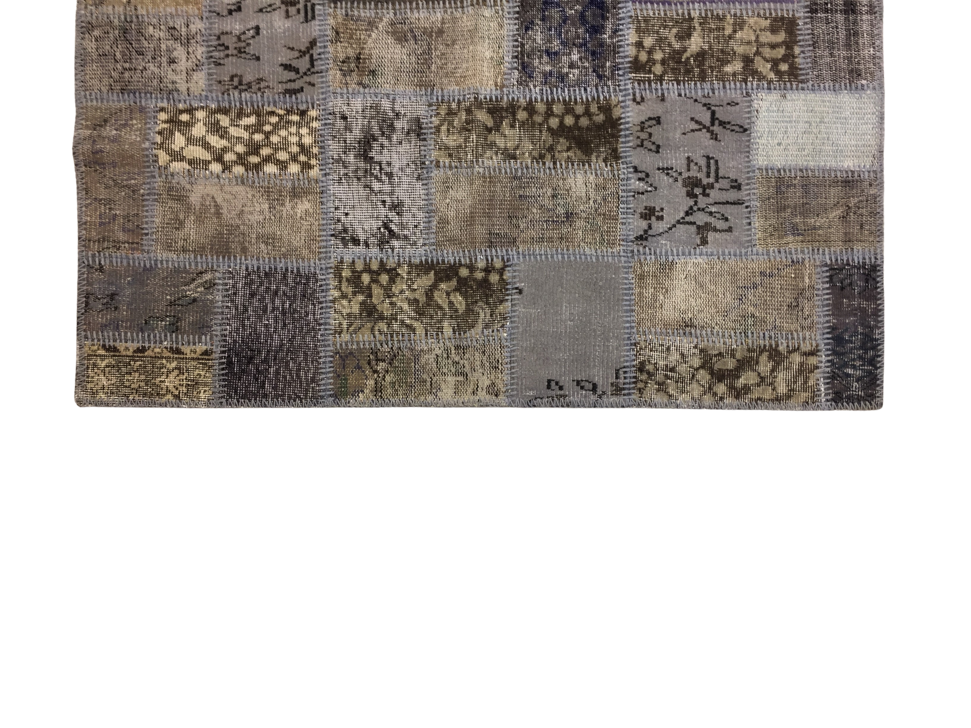 Patchwork Carpet 191 X 140 cm - Alfombras de Estambul -  Turkish Carpets - Alfombras de Estambul