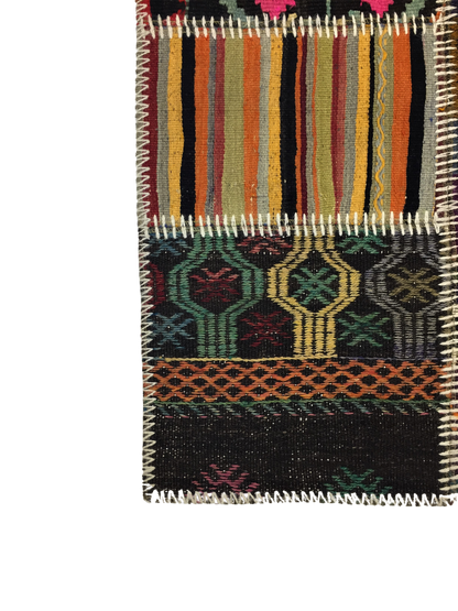 Patchwork Carpet 139 X 204 cm - Alfombras de Estambul -  Turkish Carpets - Alfombras de Estambul