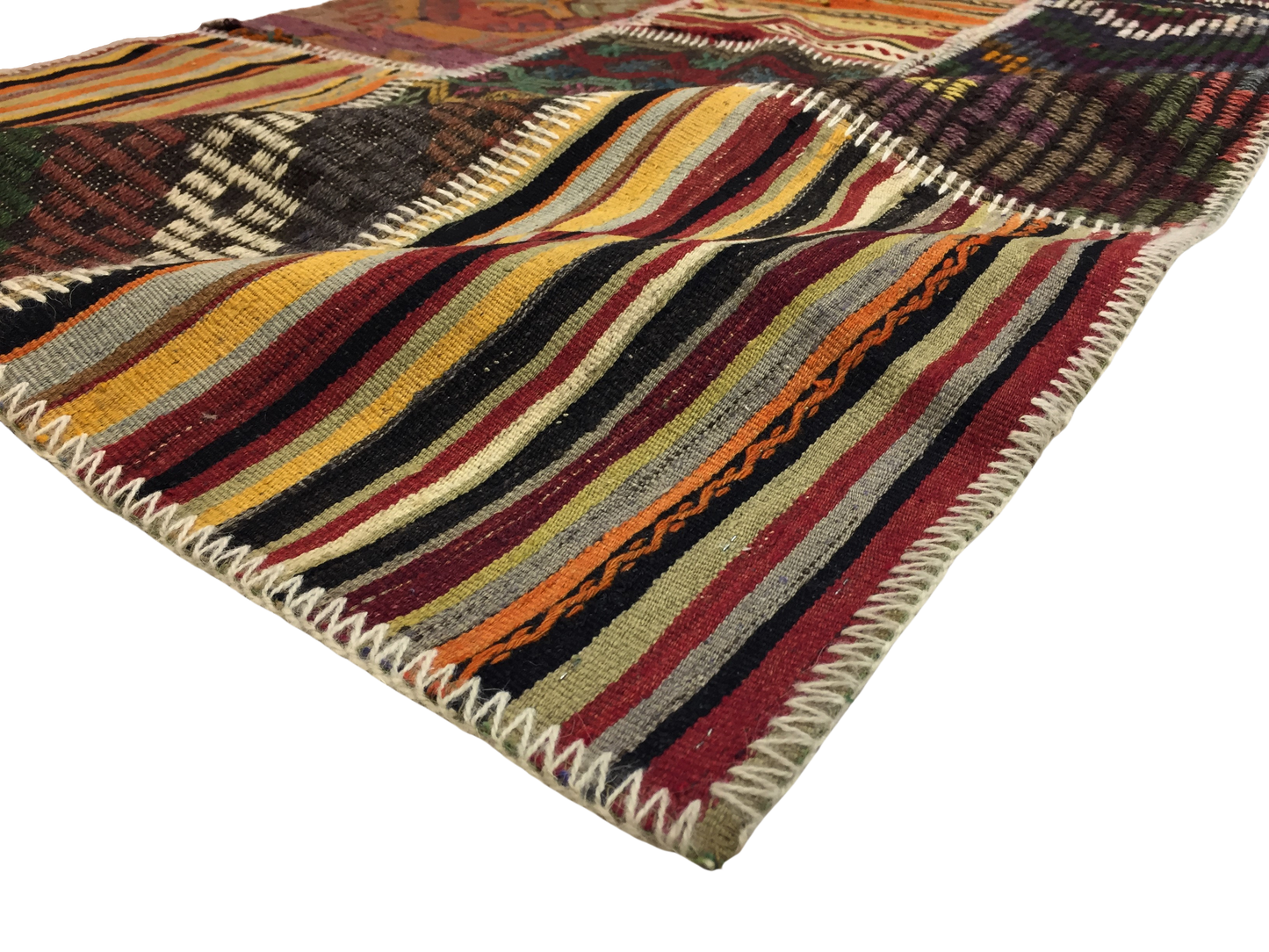 Patchwork Carpet 139 X 204 cm - Alfombras de Estambul -  Turkish Carpets - Alfombras de Estambul