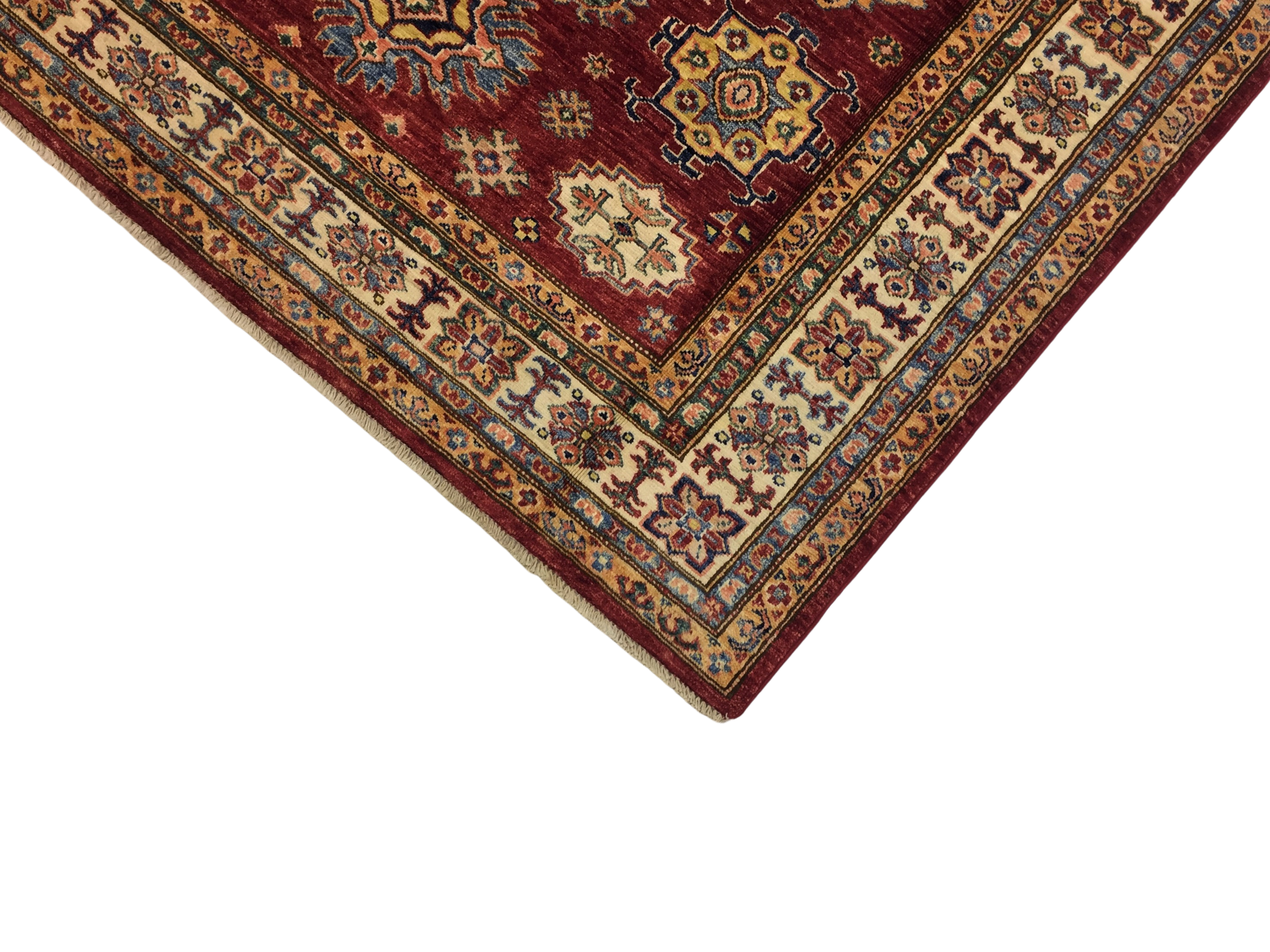 Şirvan Bicolor Carpet 197 X 150 cm - Alfombras de Estambul -  Turkish Carpets - Alfombras de Estambul