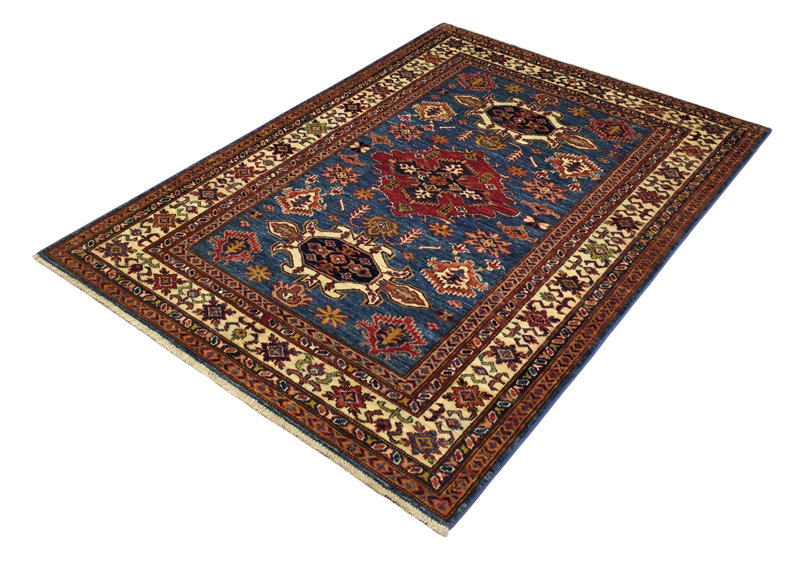 Şirvan Bicolor Carpet 173 X 199 cm - Alfombras de Estambul -  Turkish Carpets - Alfombras de Estambul