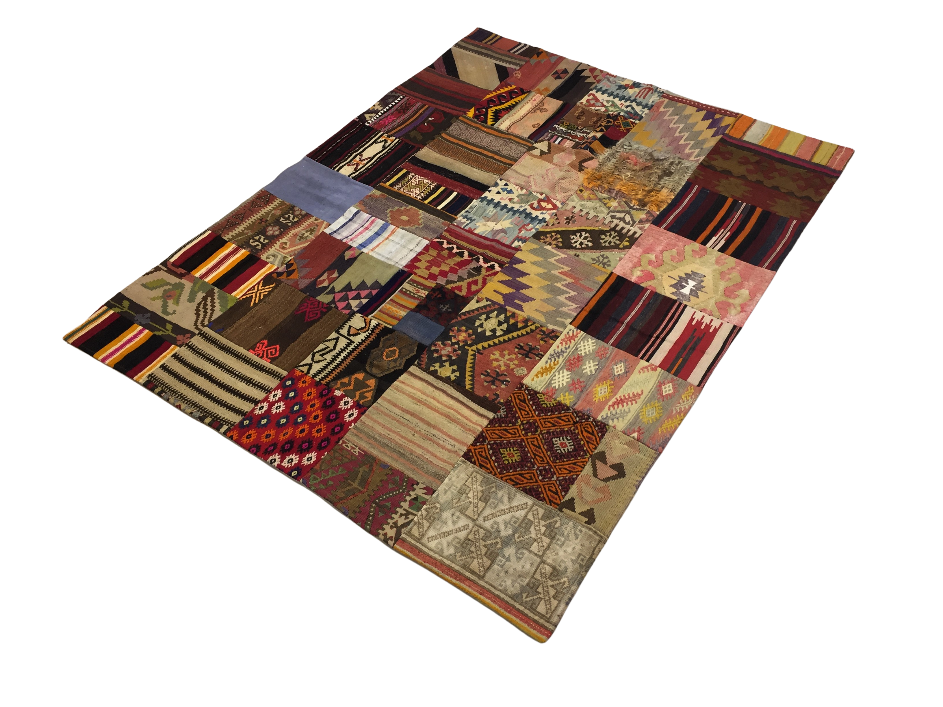 Patchwork Carpet 238 X 184 cm - Alfombras de Estambul -  Turkish Carpets - Alfombras de Estambul