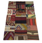 Patchwork Carpet 155 X 99 cm - Alfombras de Estambul -  Turkish Carpets - Alfombras de Estambul