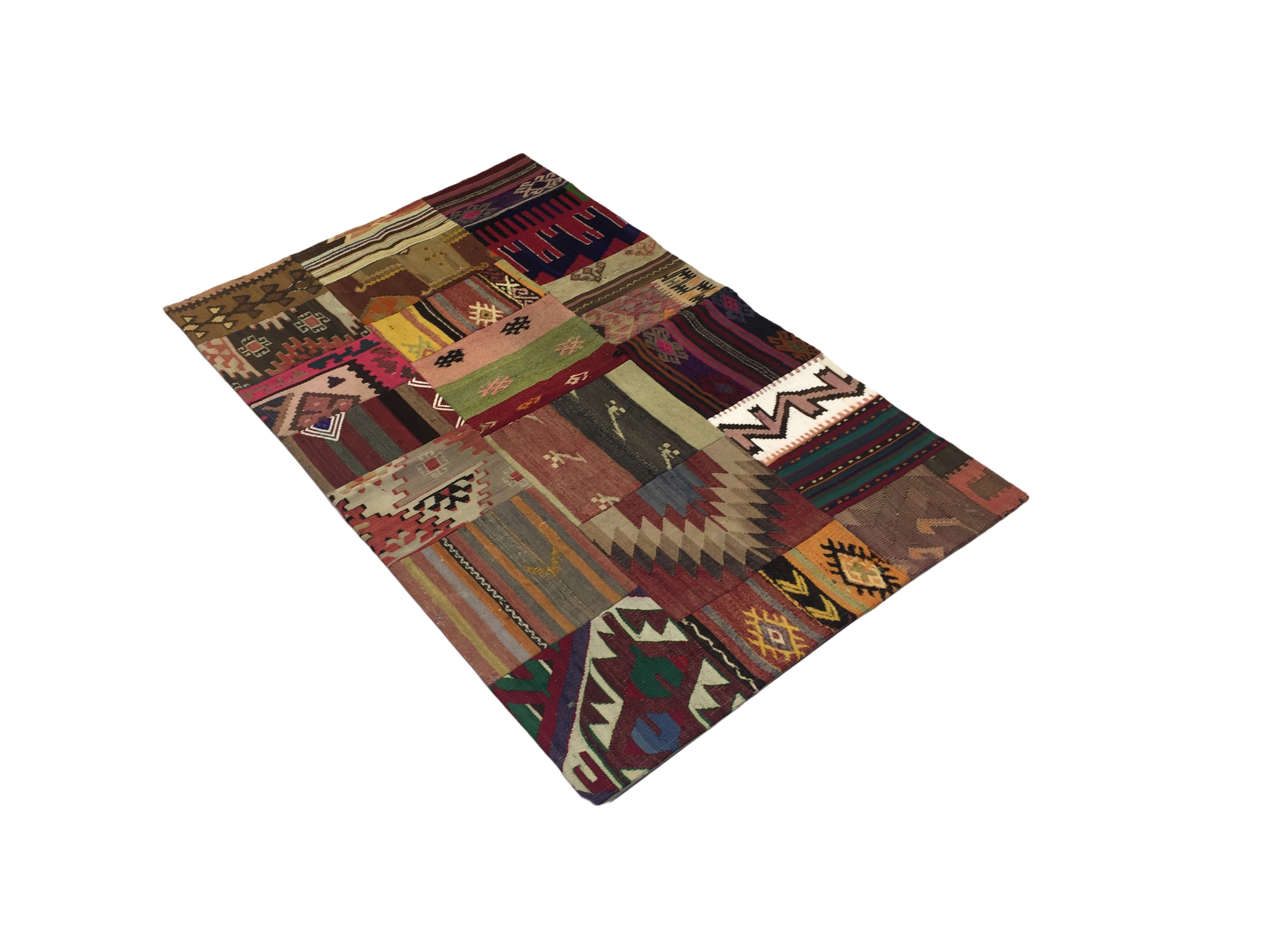 Patchwork Carpet 150 X 101 cm - Alfombras de Estambul -  Turkish Carpets - Alfombras de Estambul