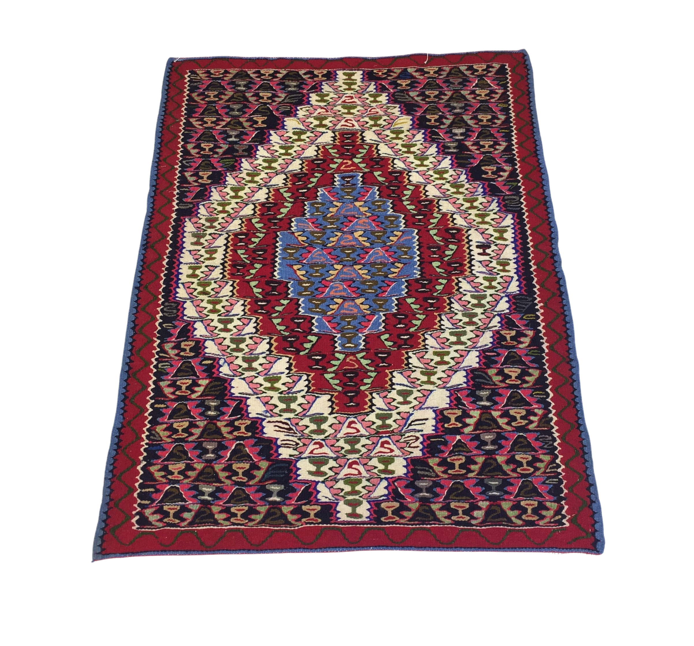 Kilim 107 X 79 cm - Alfombras de Estambul -  Turkish Kilims - Alfombras de Estambul