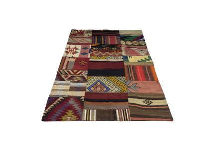 Patchwork Carpet 152 X 97 cm - Alfombras de Estambul -  Turkish Carpets - Alfombras de Estambul