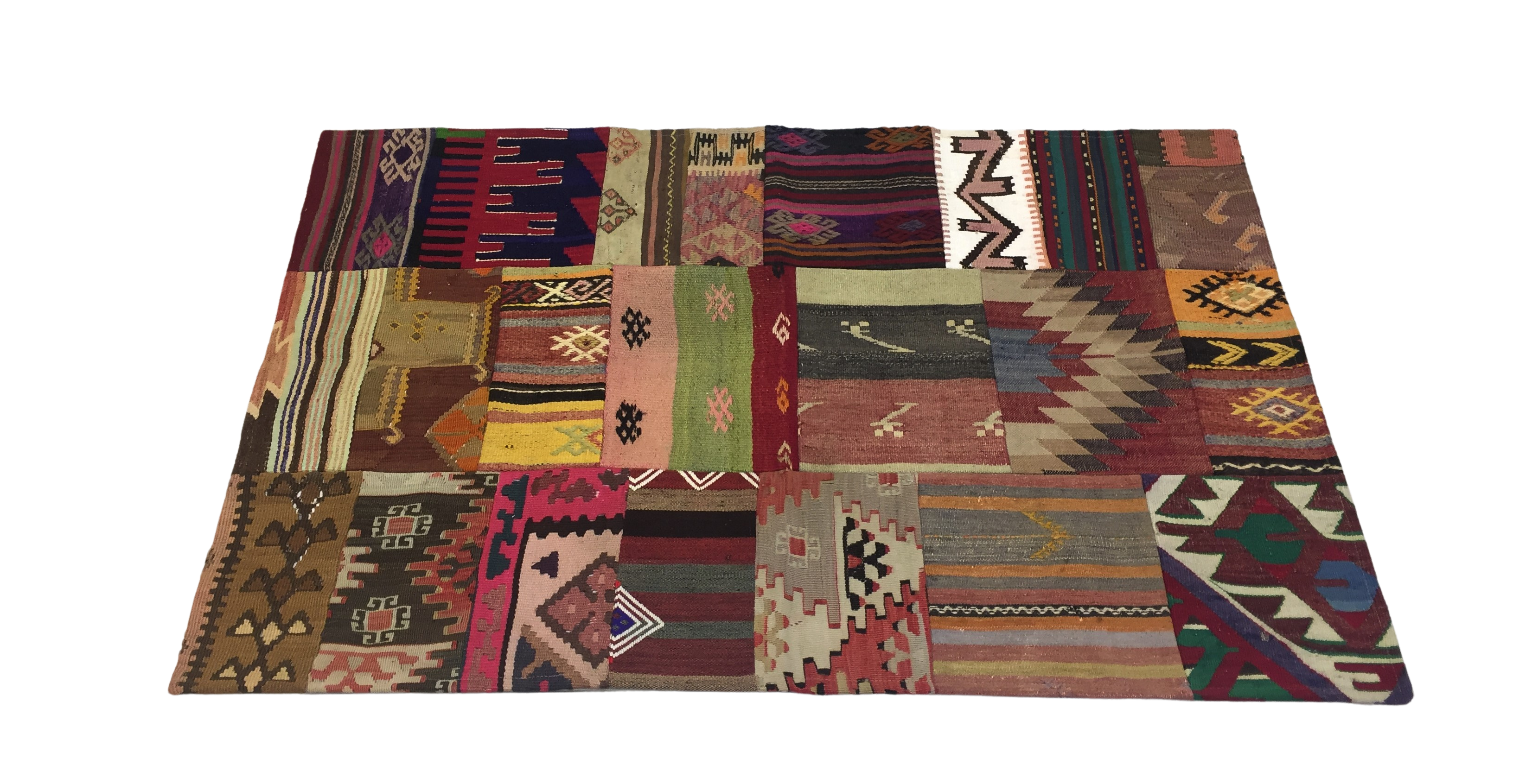 Patchwork Carpet 150 X 101 cm - Alfombras de Estambul -  Turkish Carpets - Alfombras de Estambul