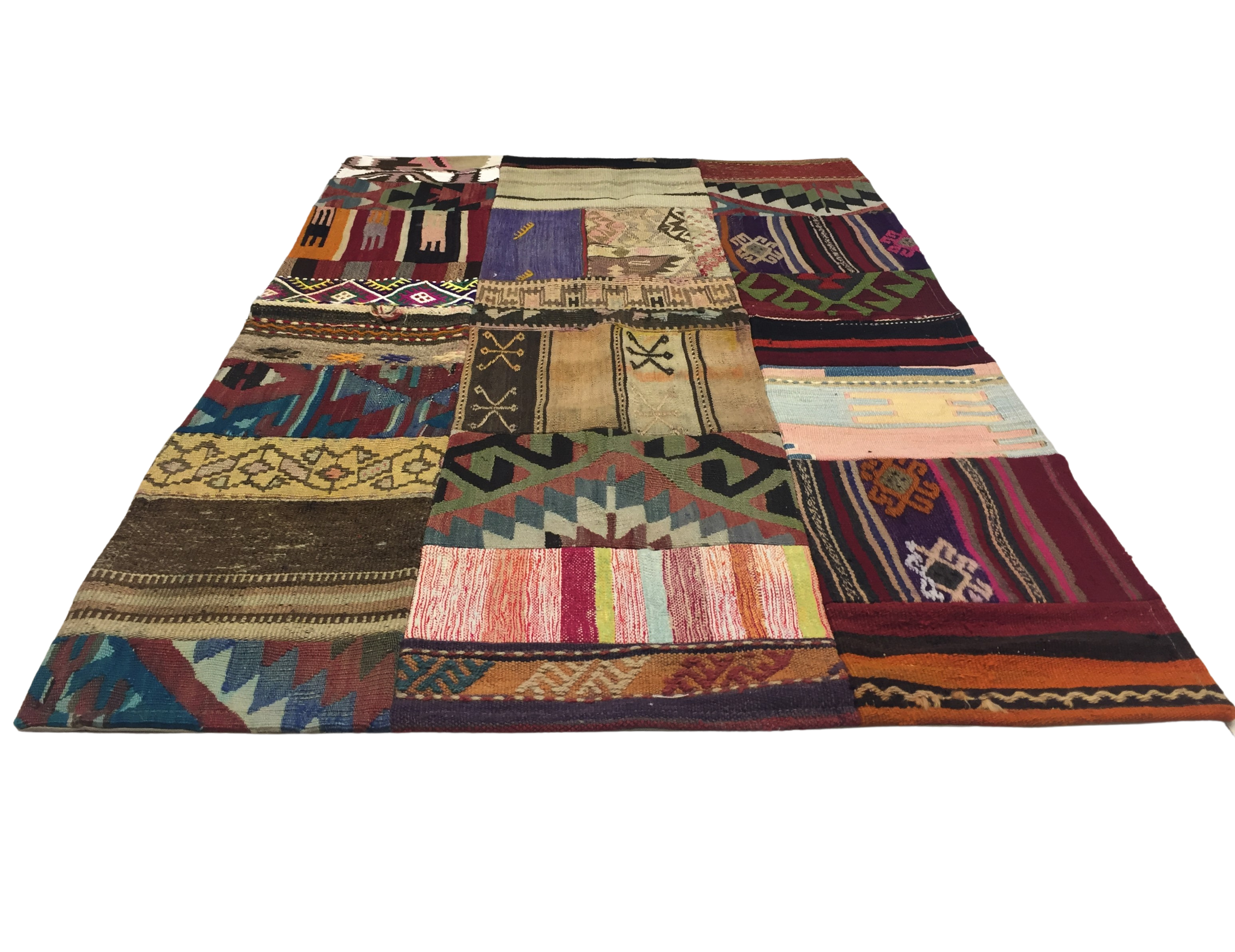 Patchwork Carpet 151 X 97 cm - Alfombras de Estambul -  Turkish Carpets - Alfombras de Estambul