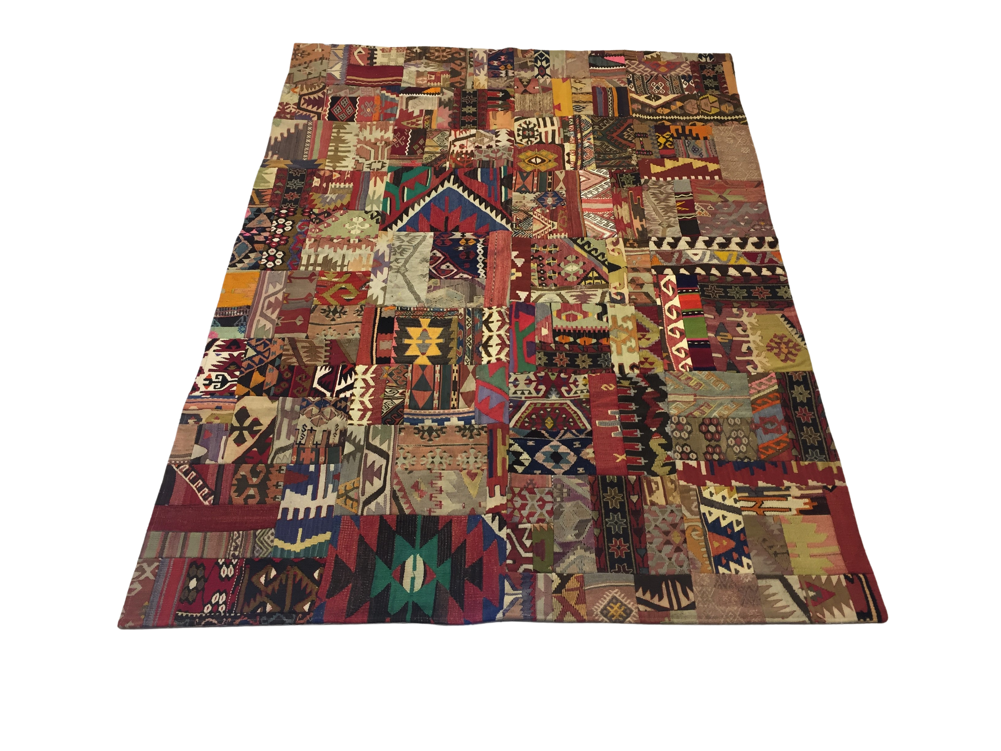 Patchwork Carpet 242 X 175 cm - Alfombras de Estambul -  Turkish Carpets - Alfombras de Estambul