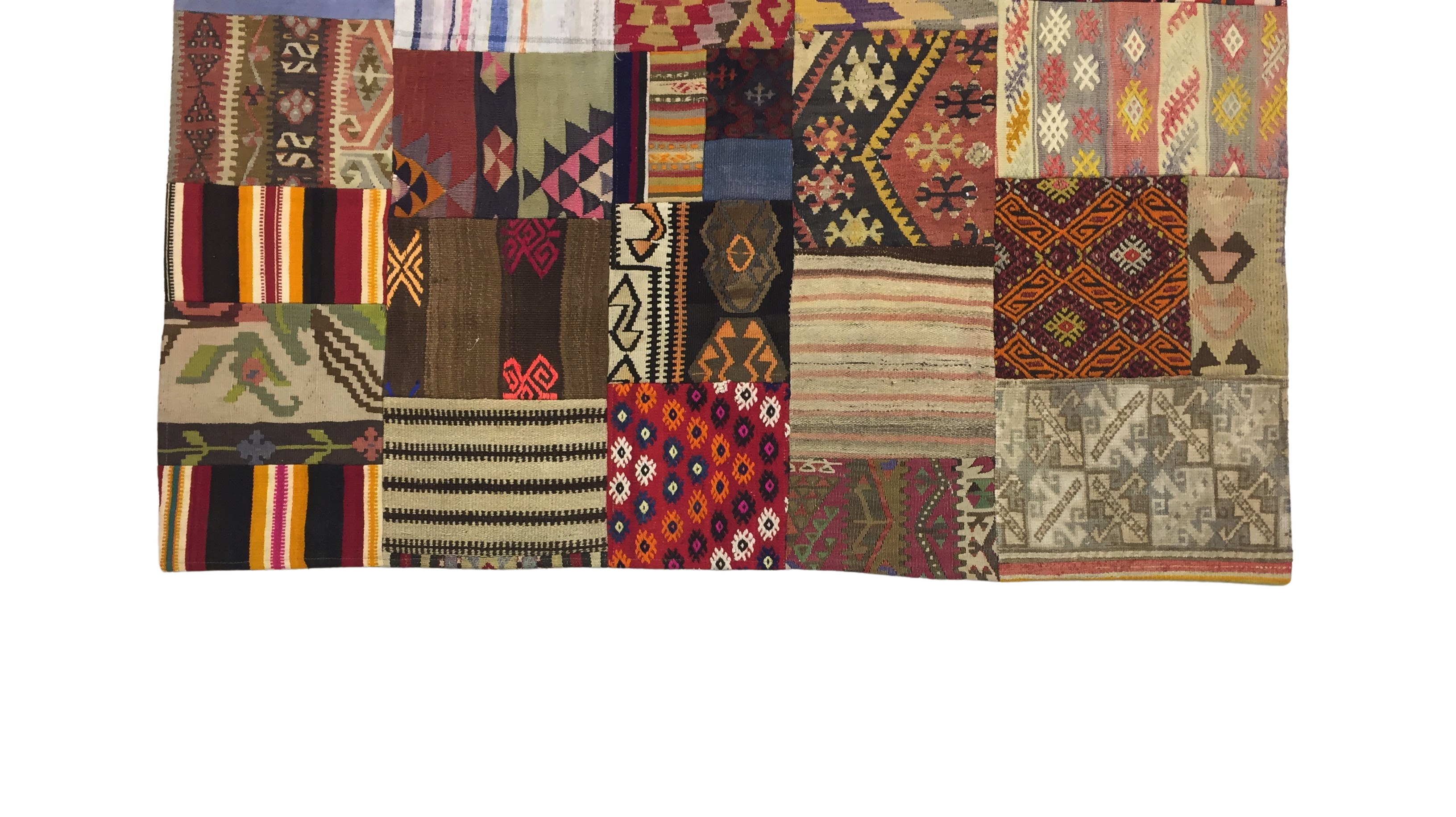 Patchwork Carpet 238 X 184 cm - Alfombras de Estambul -  Turkish Carpets - Alfombras de Estambul