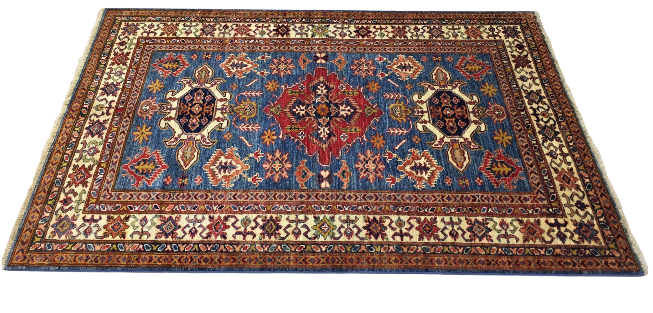 Şirvan Bicolor Carpet 173 X 199 cm - Alfombras de Estambul -  Turkish Carpets - Alfombras de Estambul
