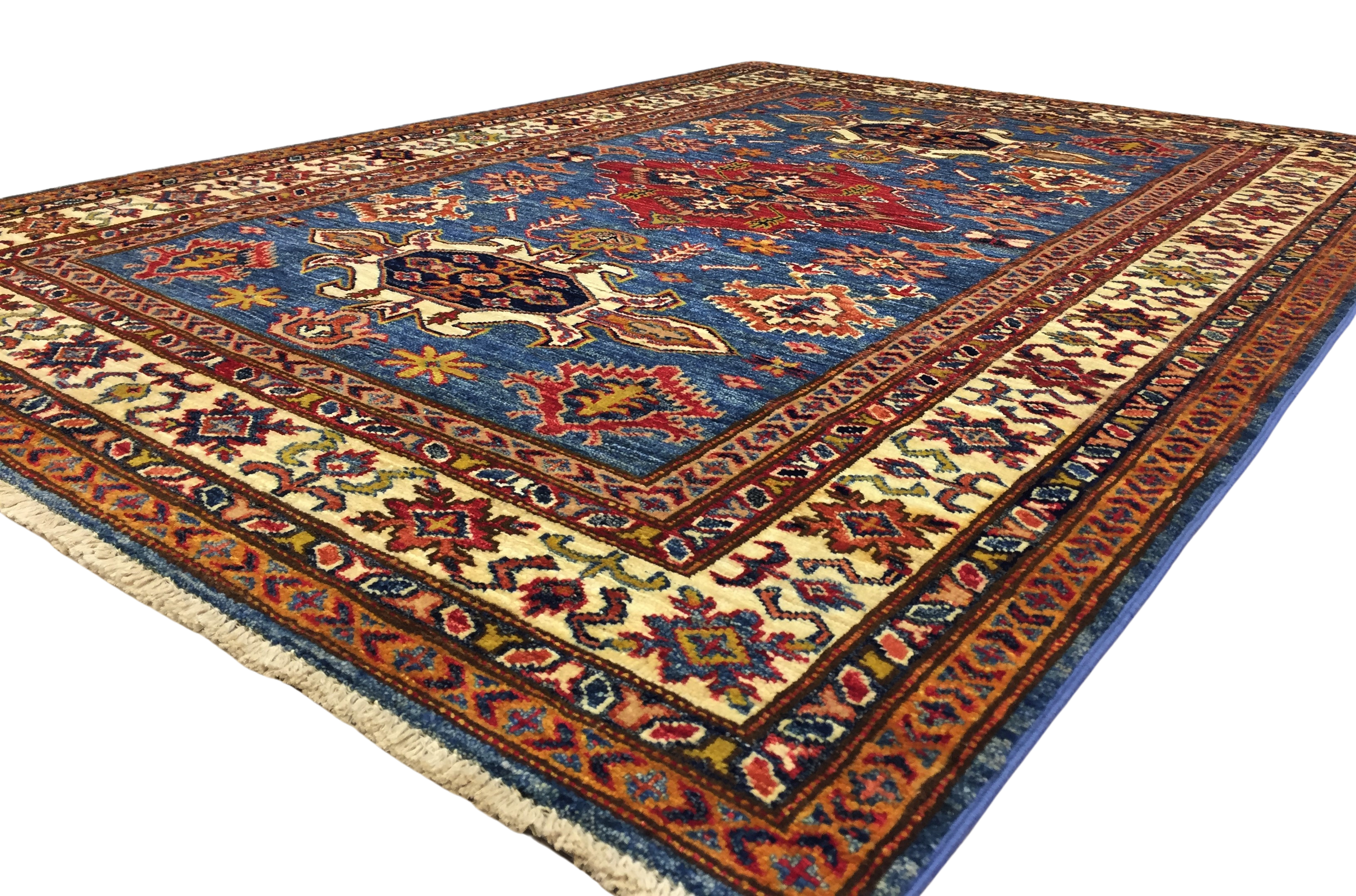 Şirvan Bicolor Carpet 173 X 199 cm - Alfombras de Estambul -  Turkish Carpets - Alfombras de Estambul