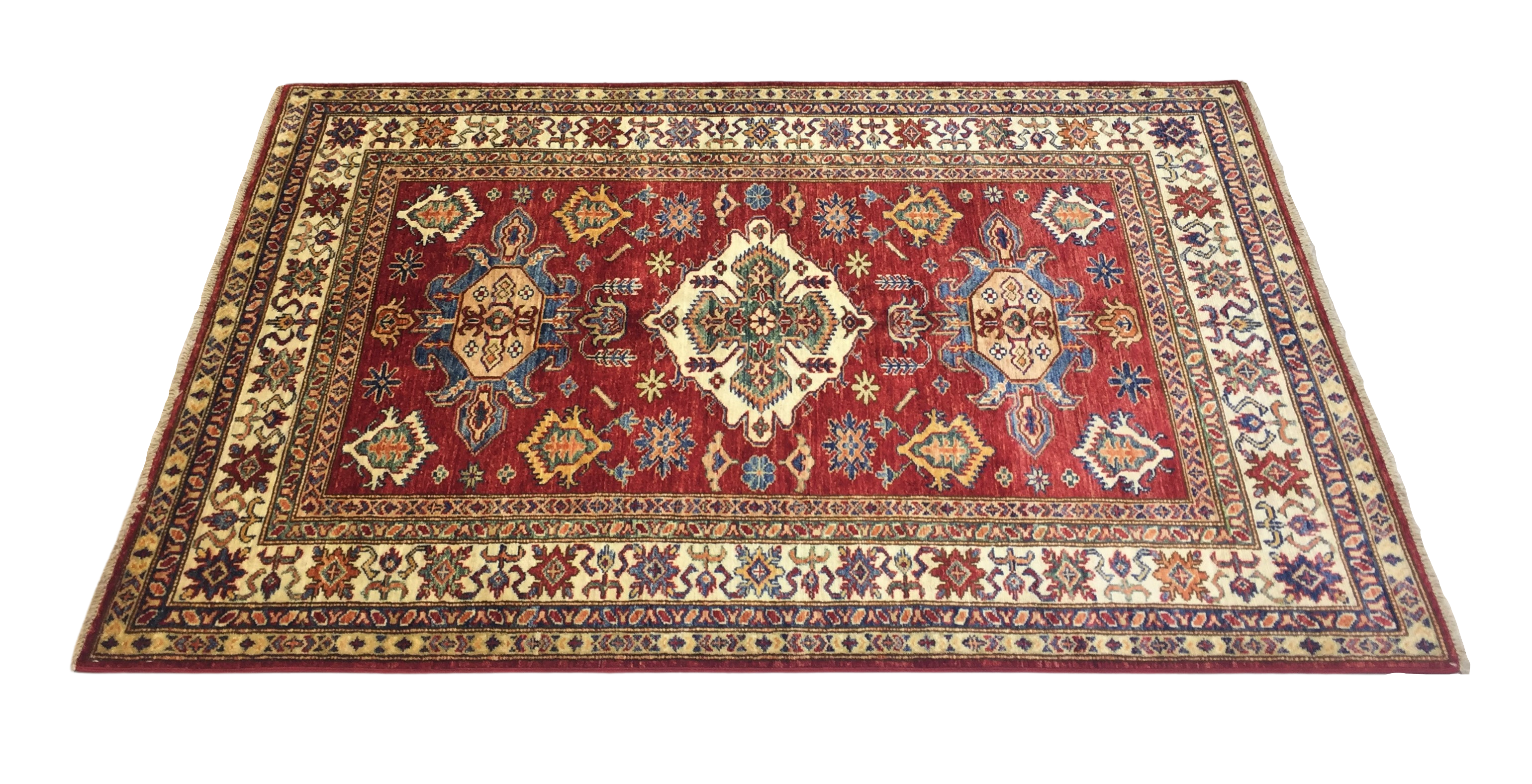 Şirvan Bicolor Carpet 178 X 121 cm - Alfombras de Estambul -  Turkish Carpets - Alfombras de Estambul