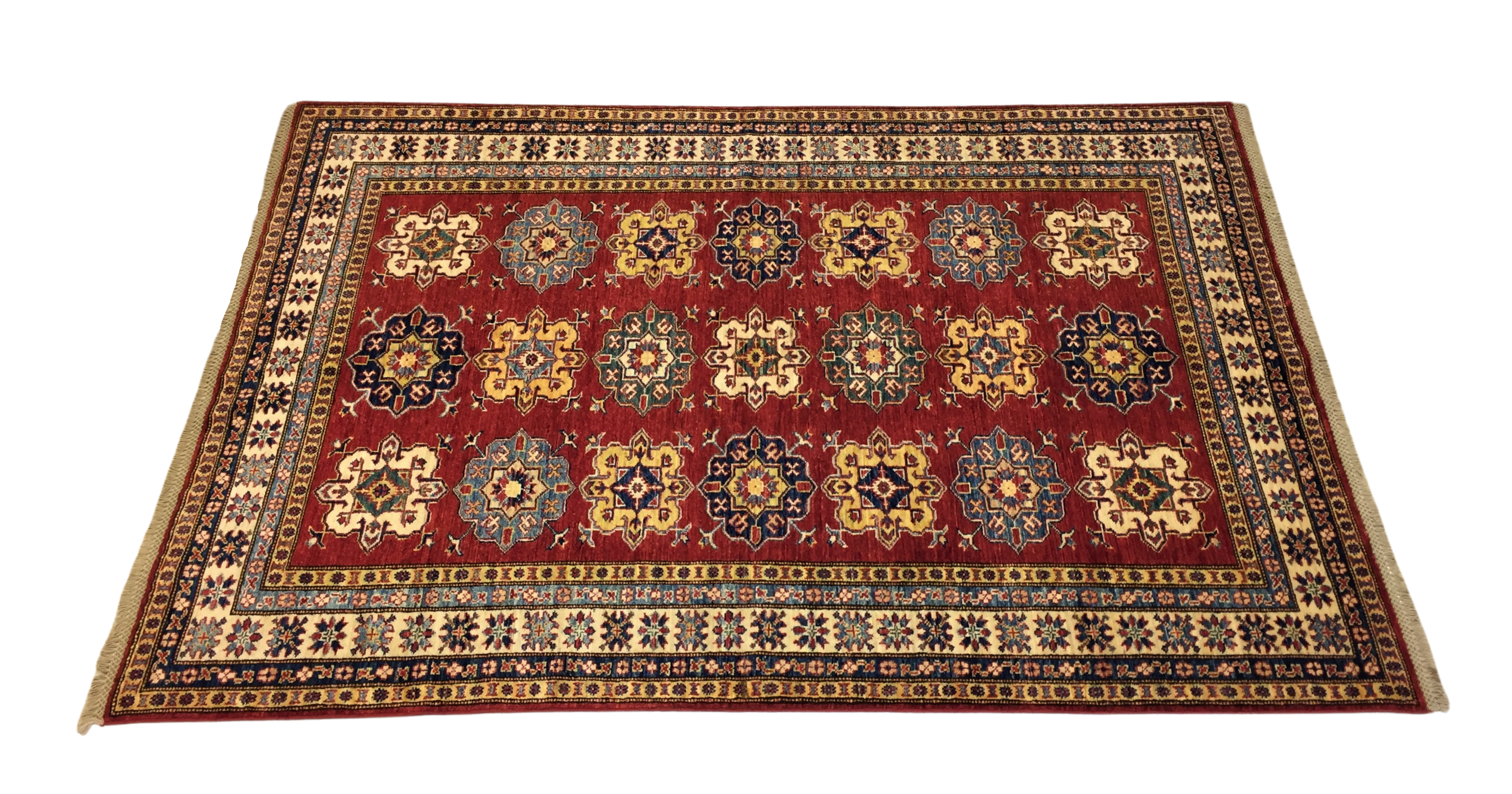Şirvan Bicolor Carpet 207 X 147 cm - Alfombras de Estambul -  Turkish Carpets - Alfombras de Estambul
