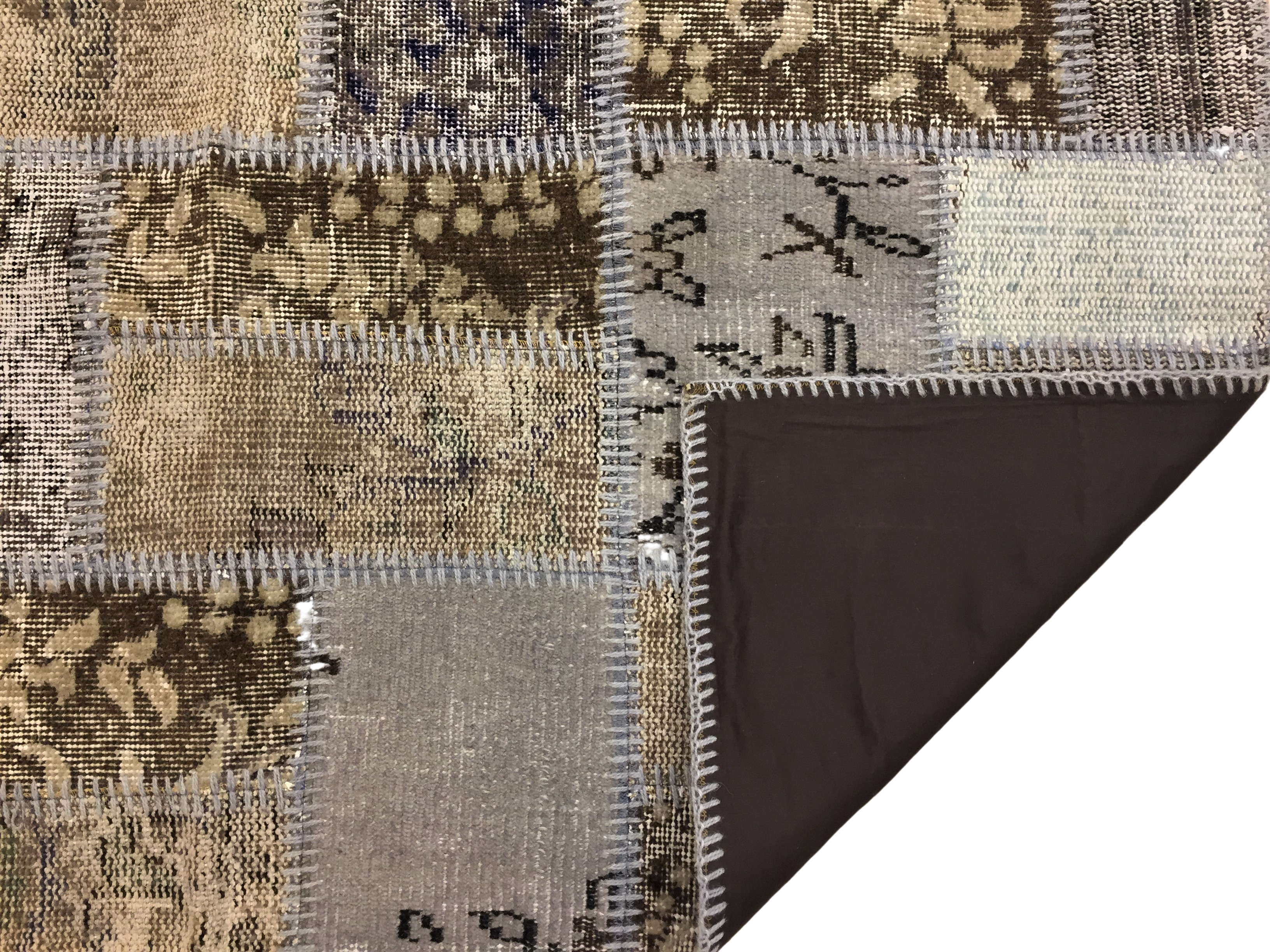 Patchwork Carpet 191 X 140 cm - Alfombras de Estambul -  Turkish Carpets - Alfombras de Estambul