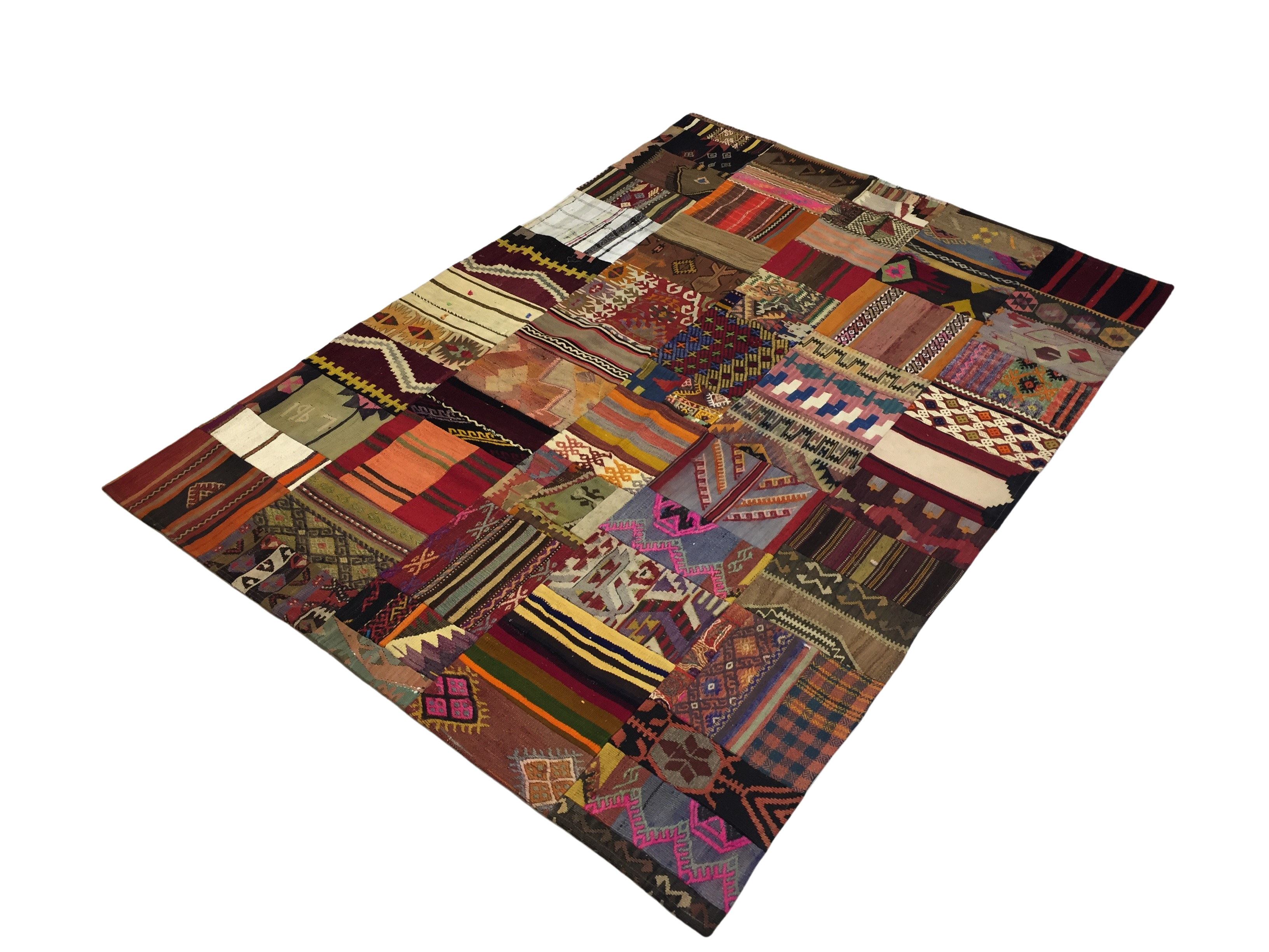 Patchwork Carpet 241 X 175 cm - Alfombras de Estambul -  Turkish Carpets - Alfombras de Estambul