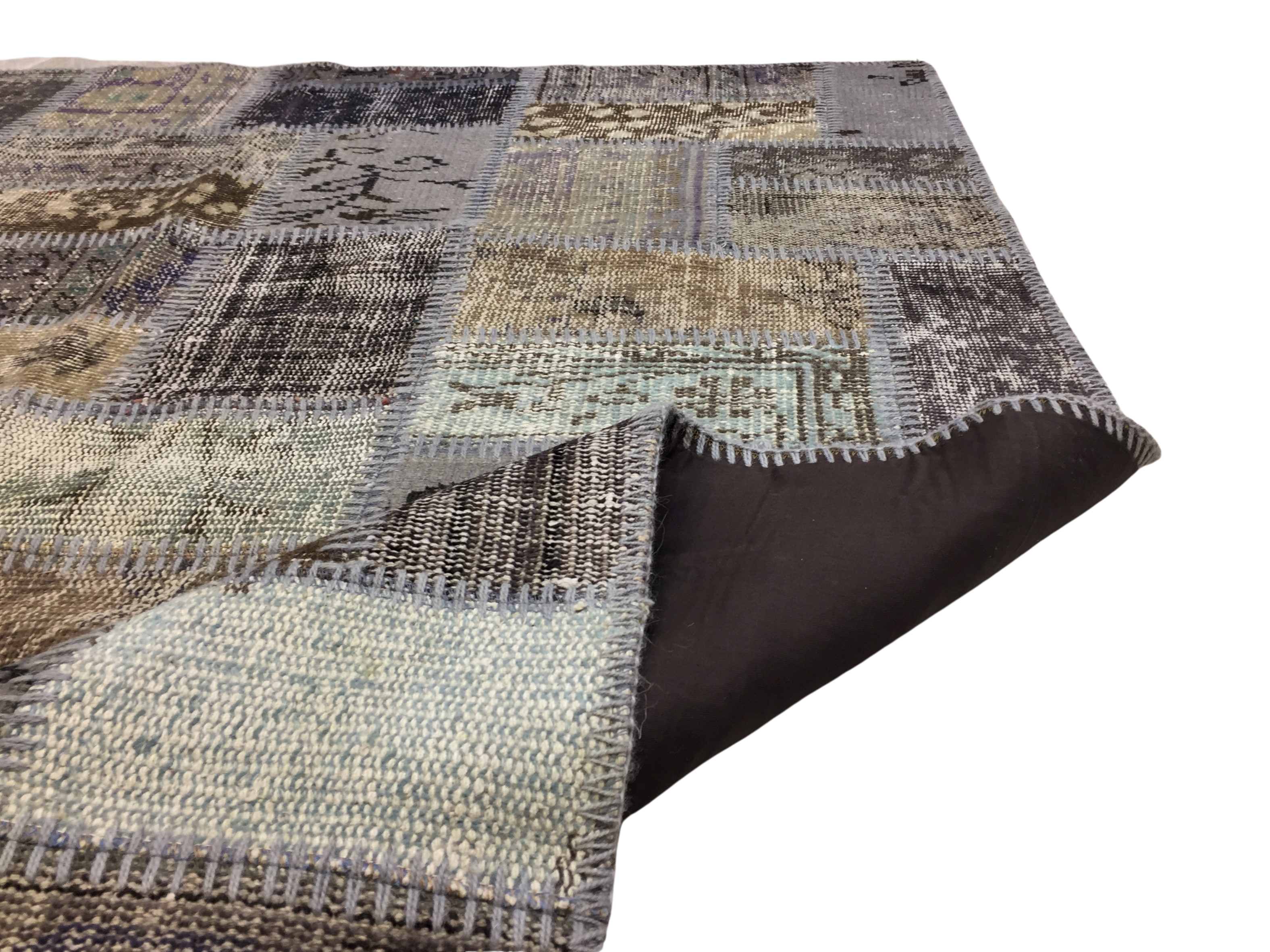 Patchwork Carpet 191 X 140 cm - Alfombras de Estambul -  Turkish Carpets - Alfombras de Estambul