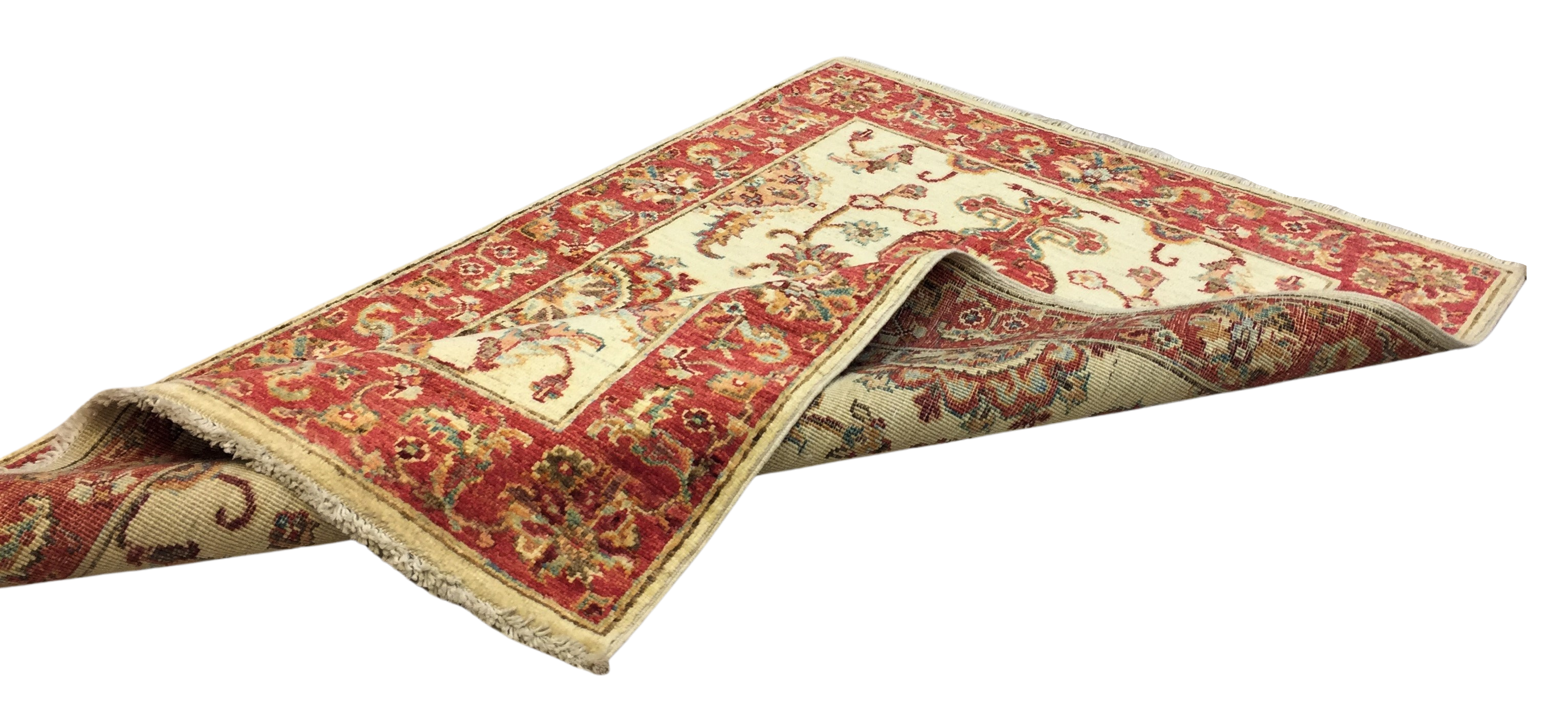 Uşak Bicolor Carpet 117 X 80 cm - Alfombras de Estambul -  Turkish Carpets - Alfombras de Estambul