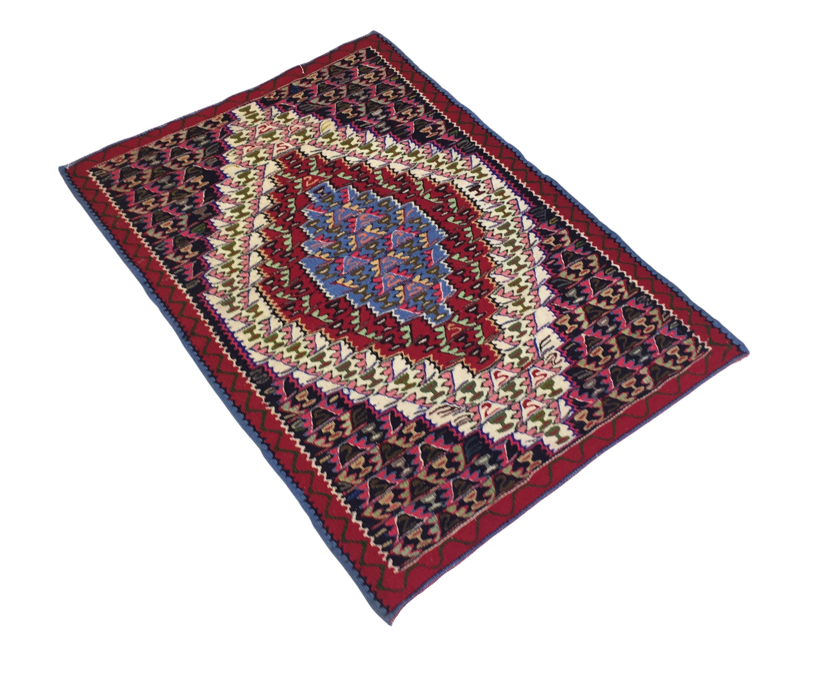 Kilim 107 X 79 cm - Alfombras de Estambul -  Turkish Kilims - Alfombras de Estambul