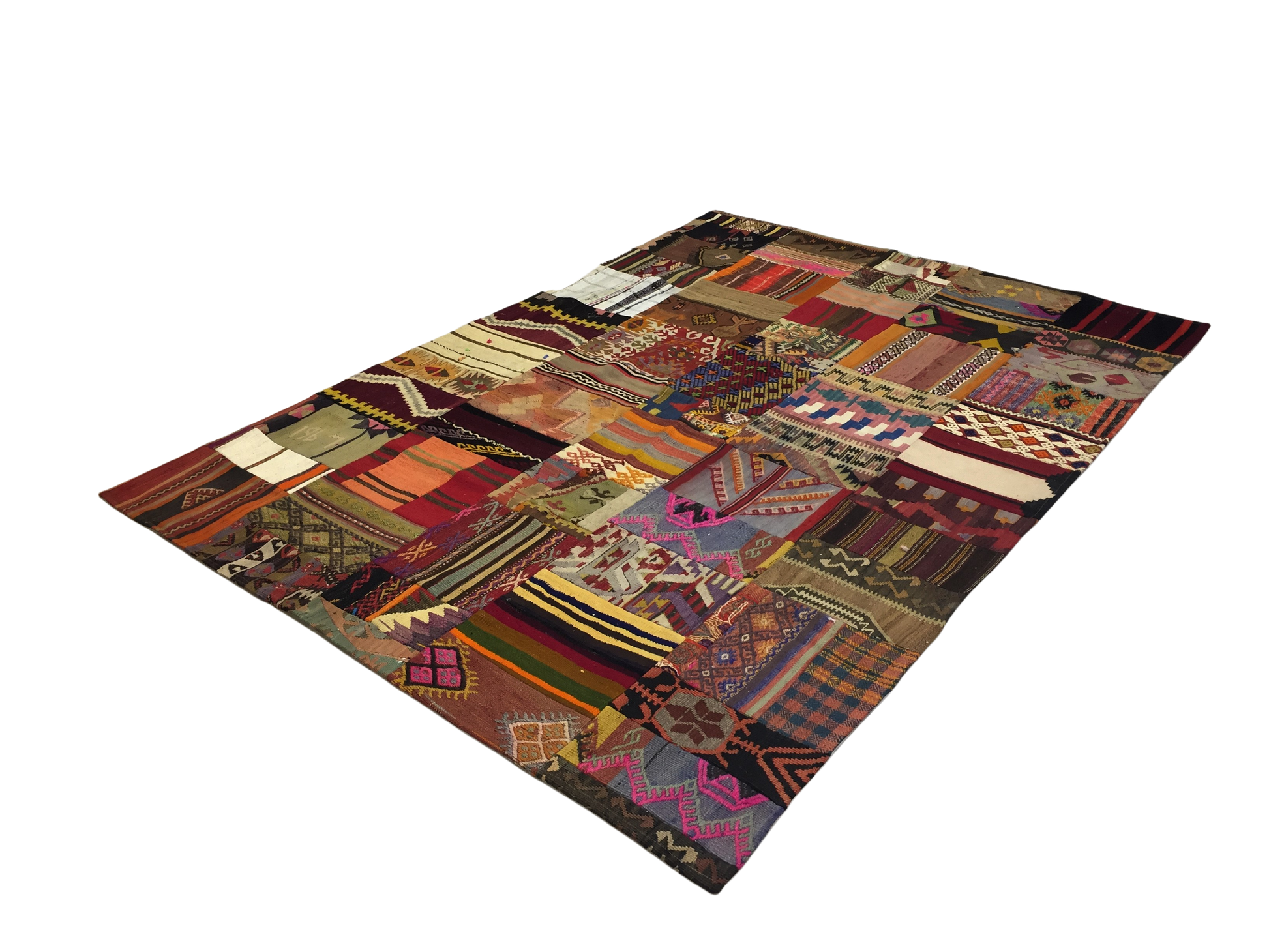 Patchwork Carpet 241 X 175 cm - Alfombras de Estambul -  Turkish Carpets - Alfombras de Estambul