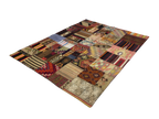 Patchwork Carpet 238 X 184 cm - Alfombras de Estambul -  Turkish Carpets - Alfombras de Estambul