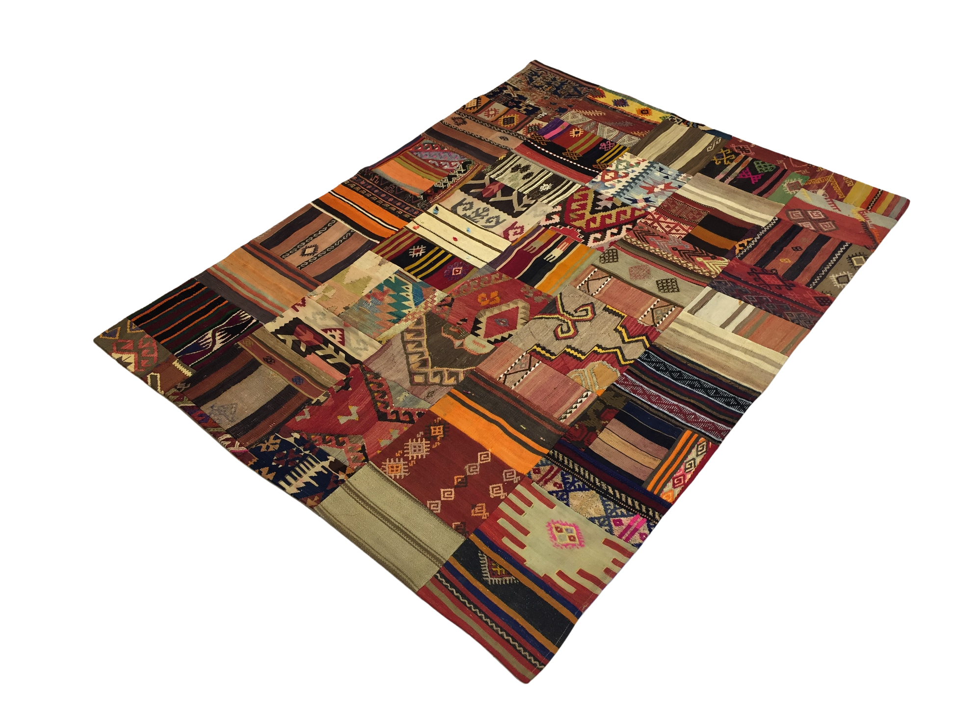 Patchwork Carpet 236 X 175 cm - Alfombras de Estambul -  Turkish Carpets - Alfombras de Estambul