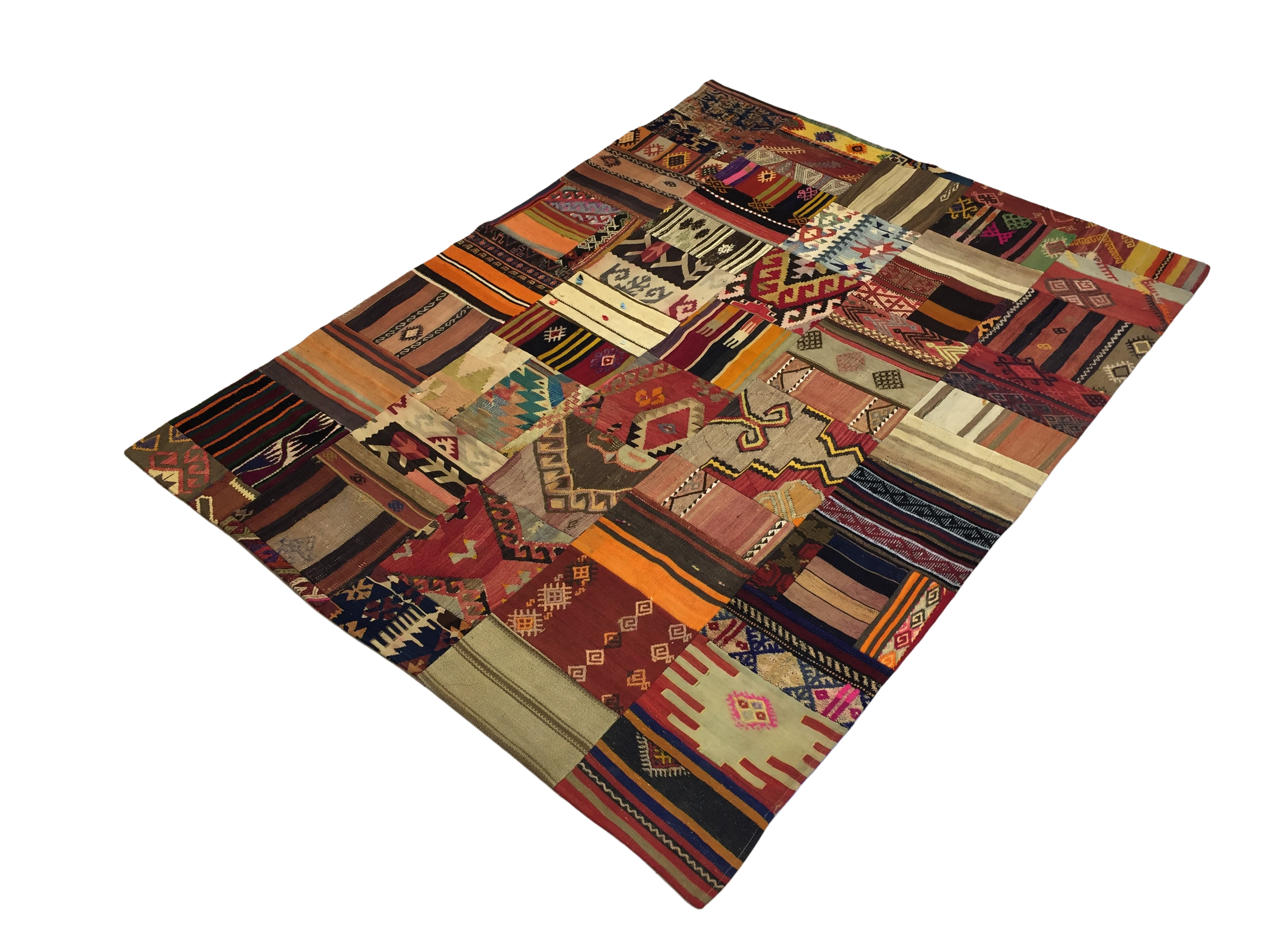 Patchwork Carpet 236 X 175 cm - Alfombras de Estambul -  Turkish Carpets - Alfombras de Estambul
