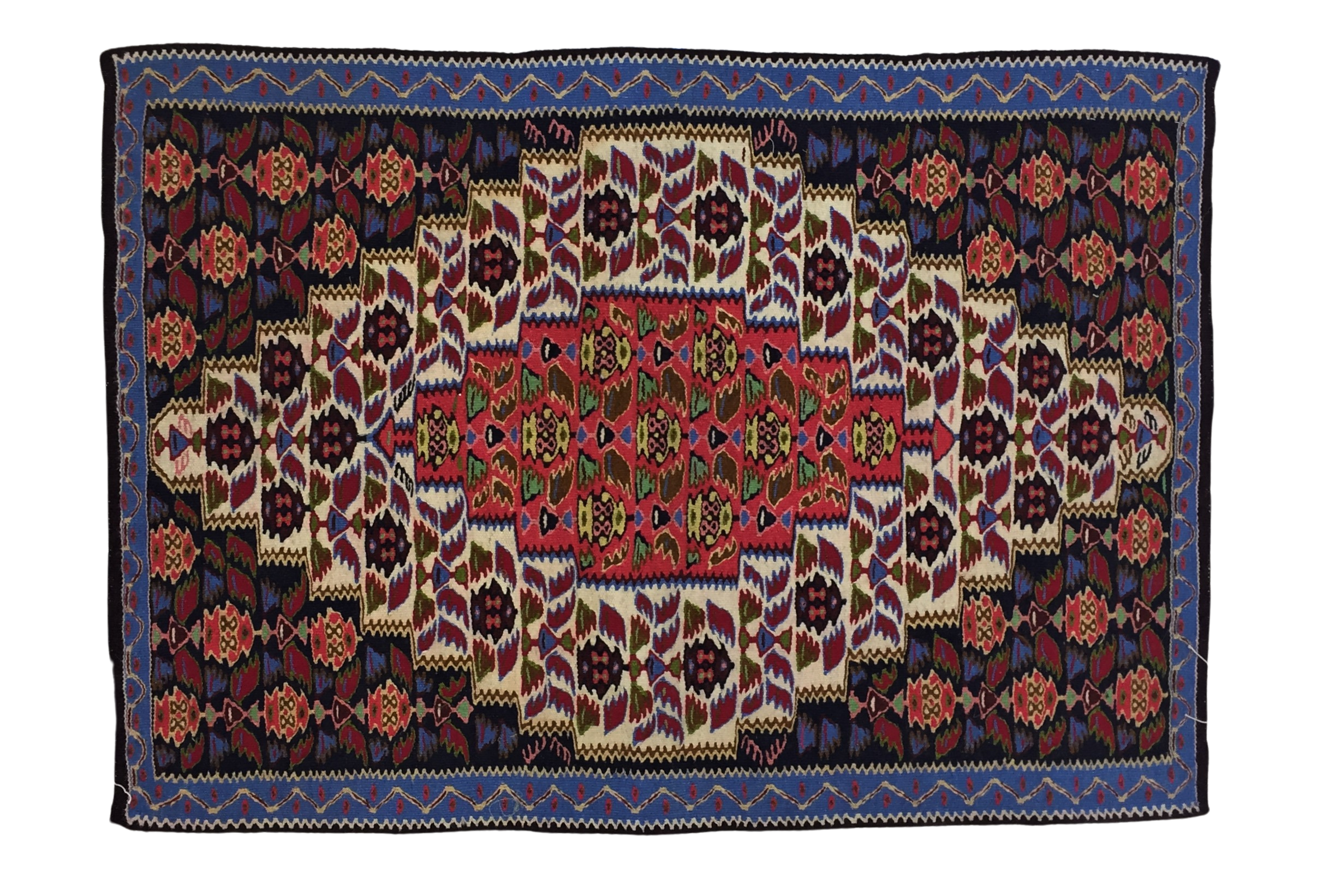 Kilim 104 X 74 cm - Alfombras de Estambul -  Turkish Kilims - Alfombras de Estambul