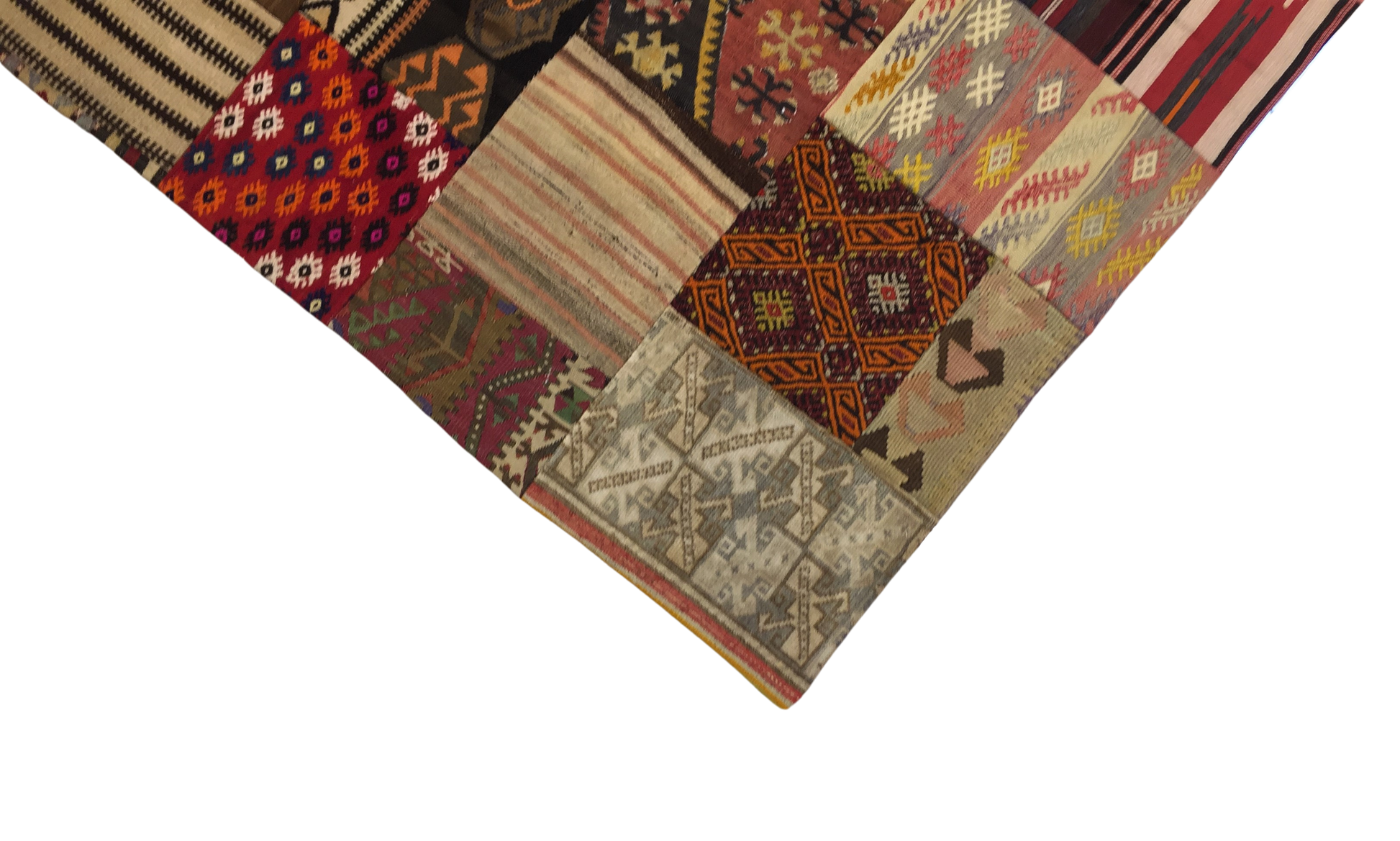 Patchwork Carpet 238 X 184 cm - Alfombras de Estambul -  Turkish Carpets - Alfombras de Estambul