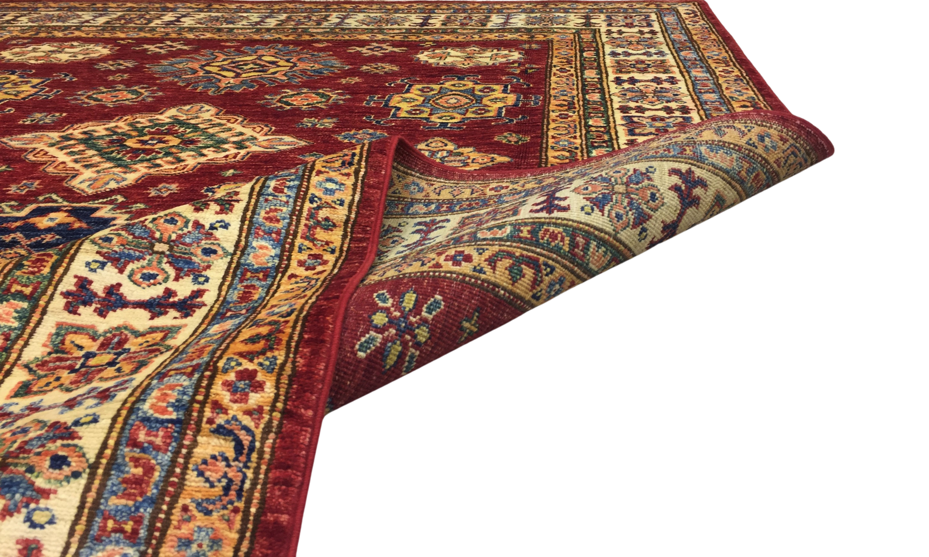 Şirvan Bicolor Carpet 197 X 150 cm - Alfombras de Estambul -  Turkish Carpets - Alfombras de Estambul