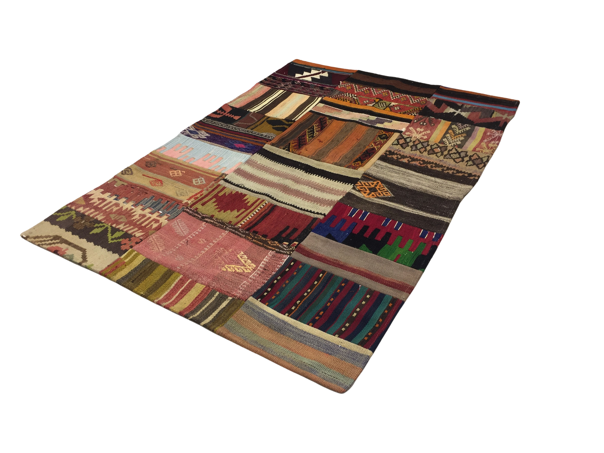 Patchwork Carpet 149 X 101 cm - Alfombras de Estambul -  Turkish Carpets - Alfombras de Estambul