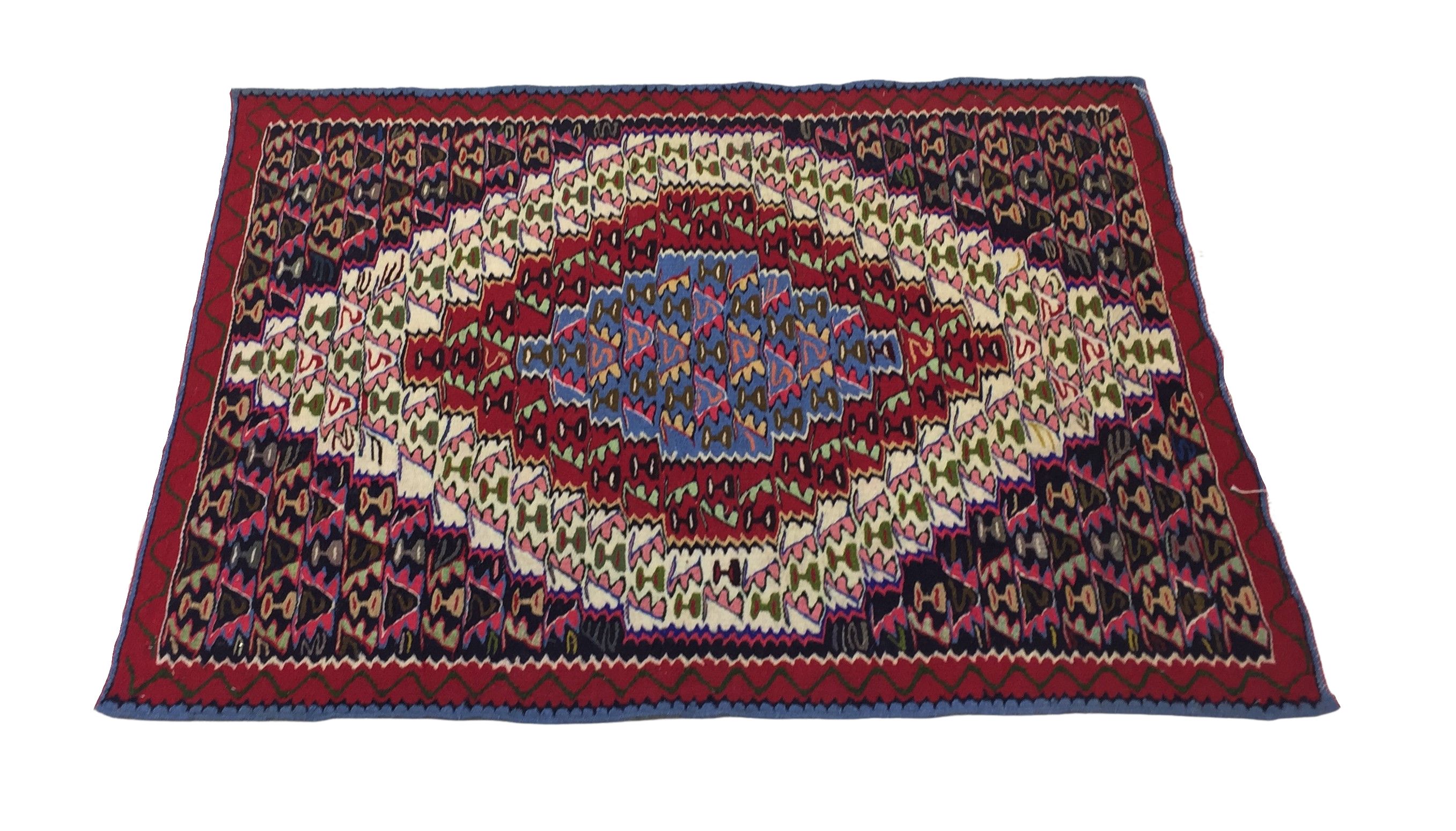 Kilim 107 X 79 cm - Alfombras de Estambul -  Turkish Kilims - Alfombras de Estambul